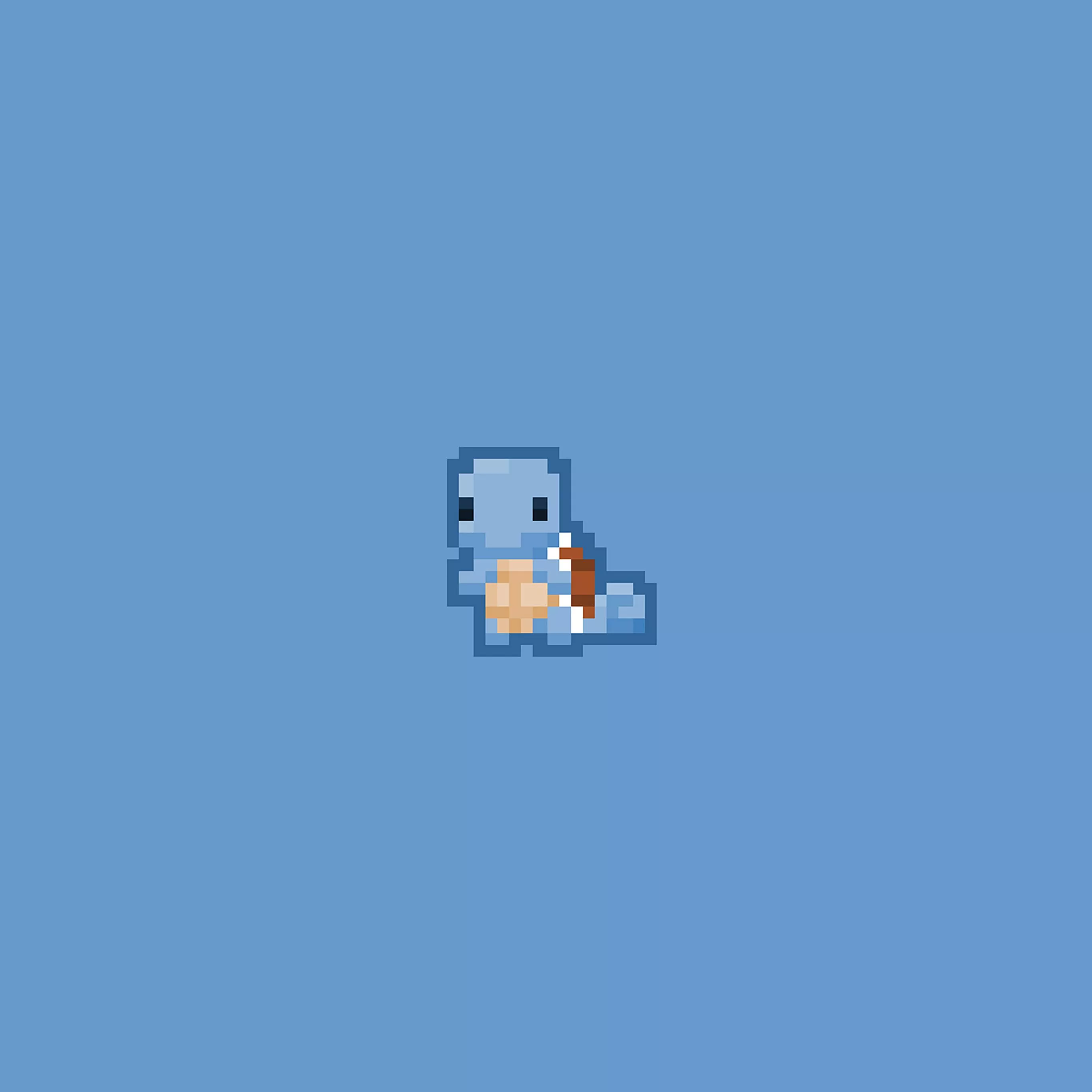 Squirtle Pixel Art Illust