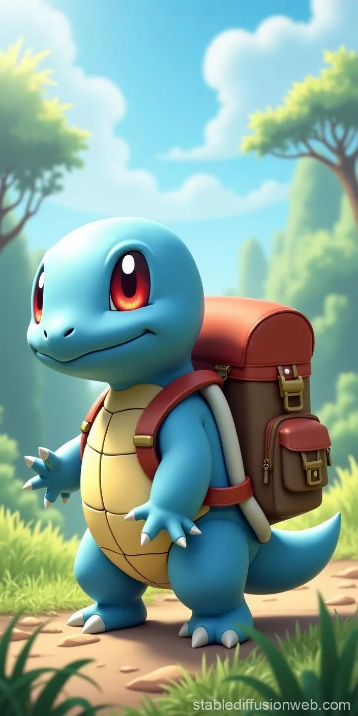 the pokemon squirtle but he looks very