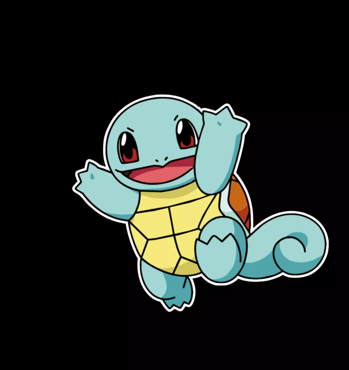 Pokémon Squirtle Die Cut Sticker Decal