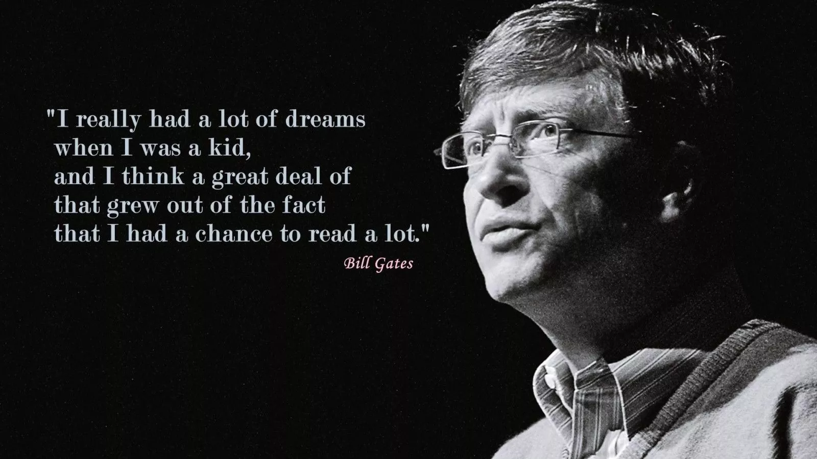 Bill Gates Dreams Quotes Wallpaper