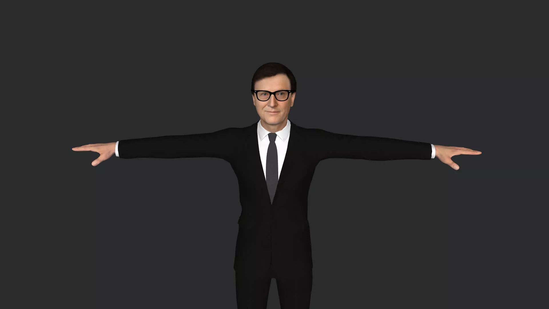 Bill Gates Character Model