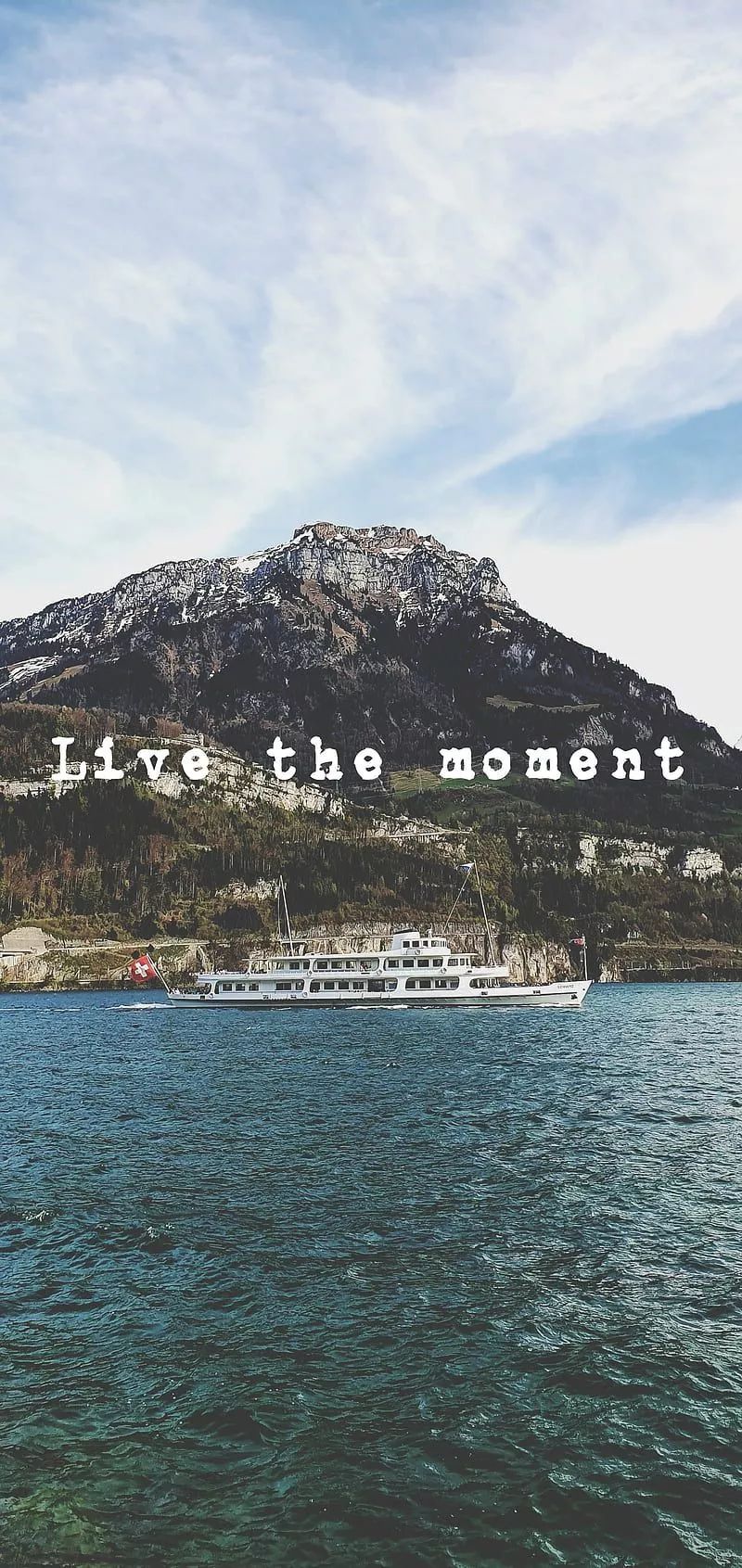 HD live in the moment wallpaper