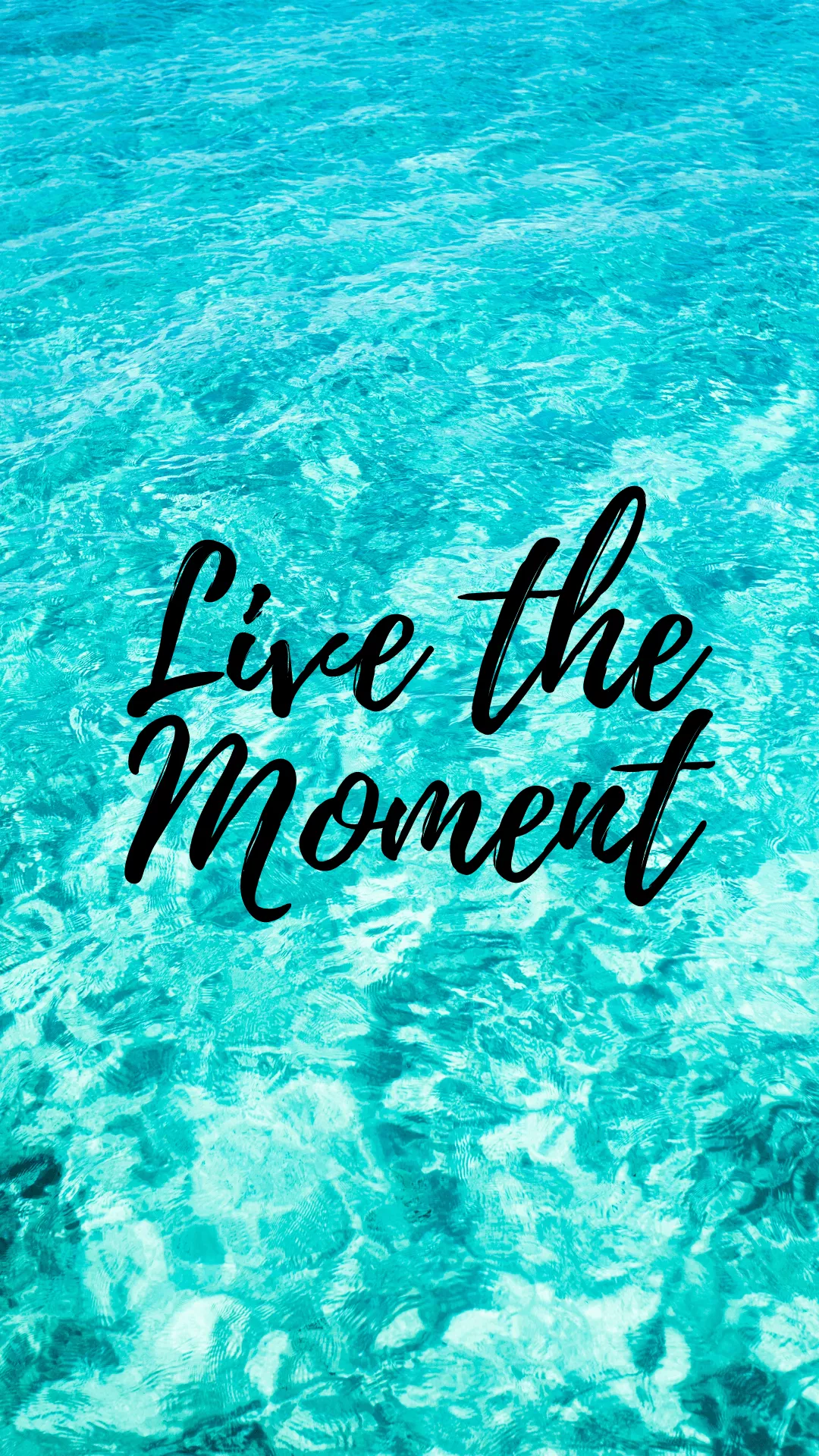 Phone Wallpaper Live the Moment
