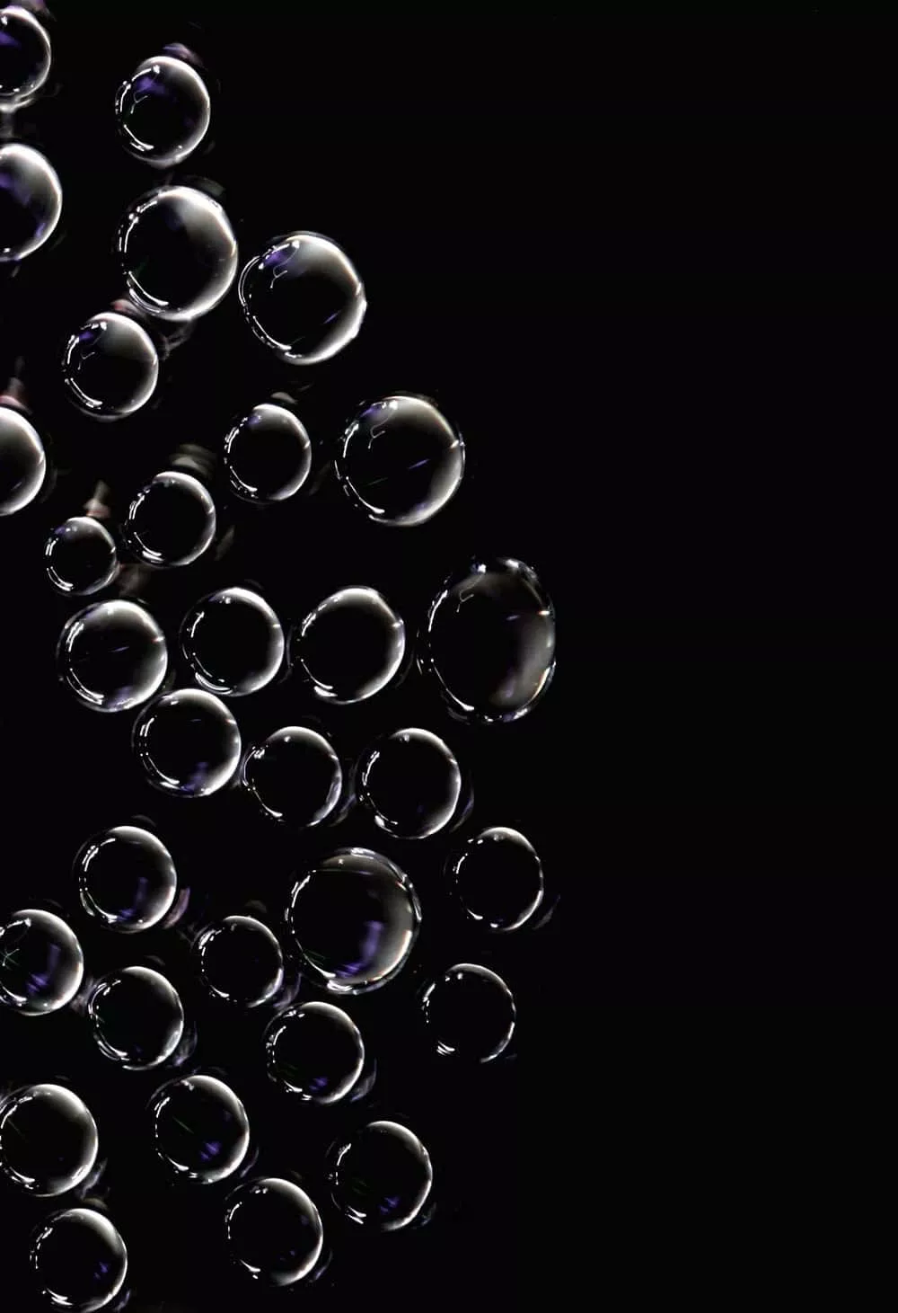 Bubble Background Floating Bubbles