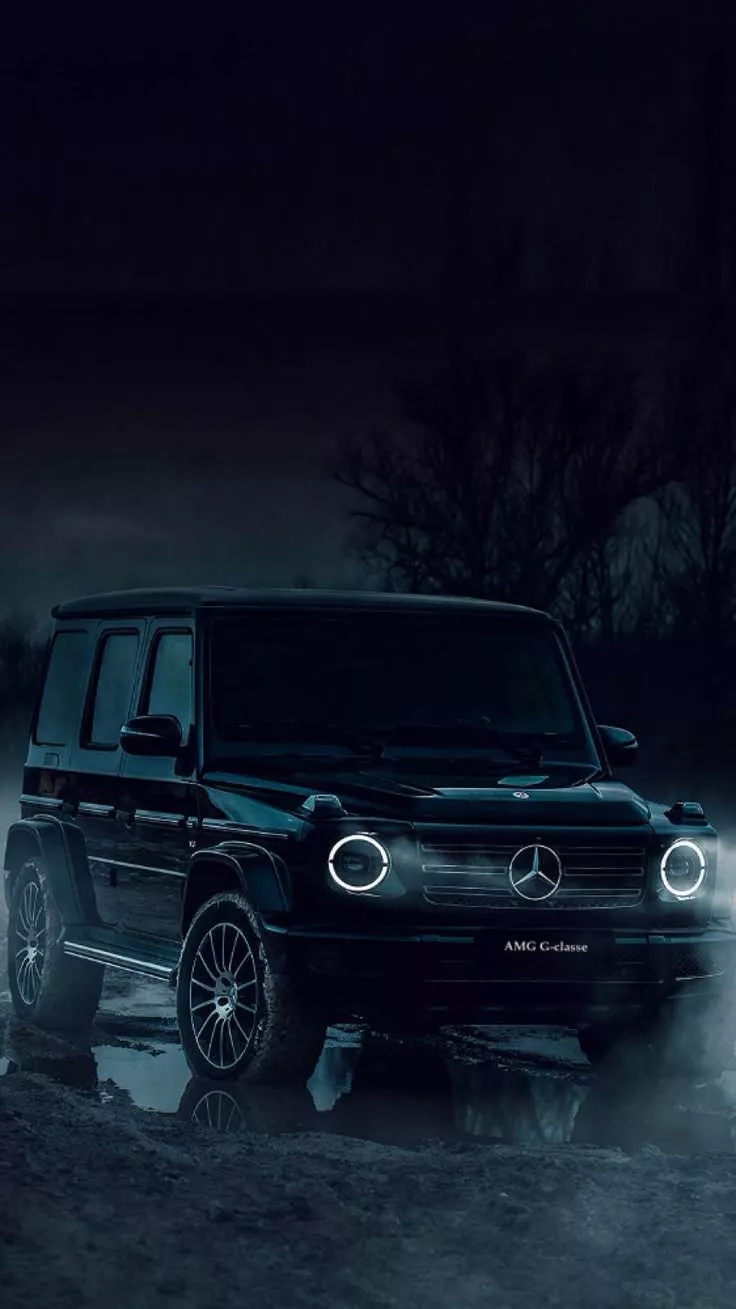 Black G Wagon iPhone Wallpaper