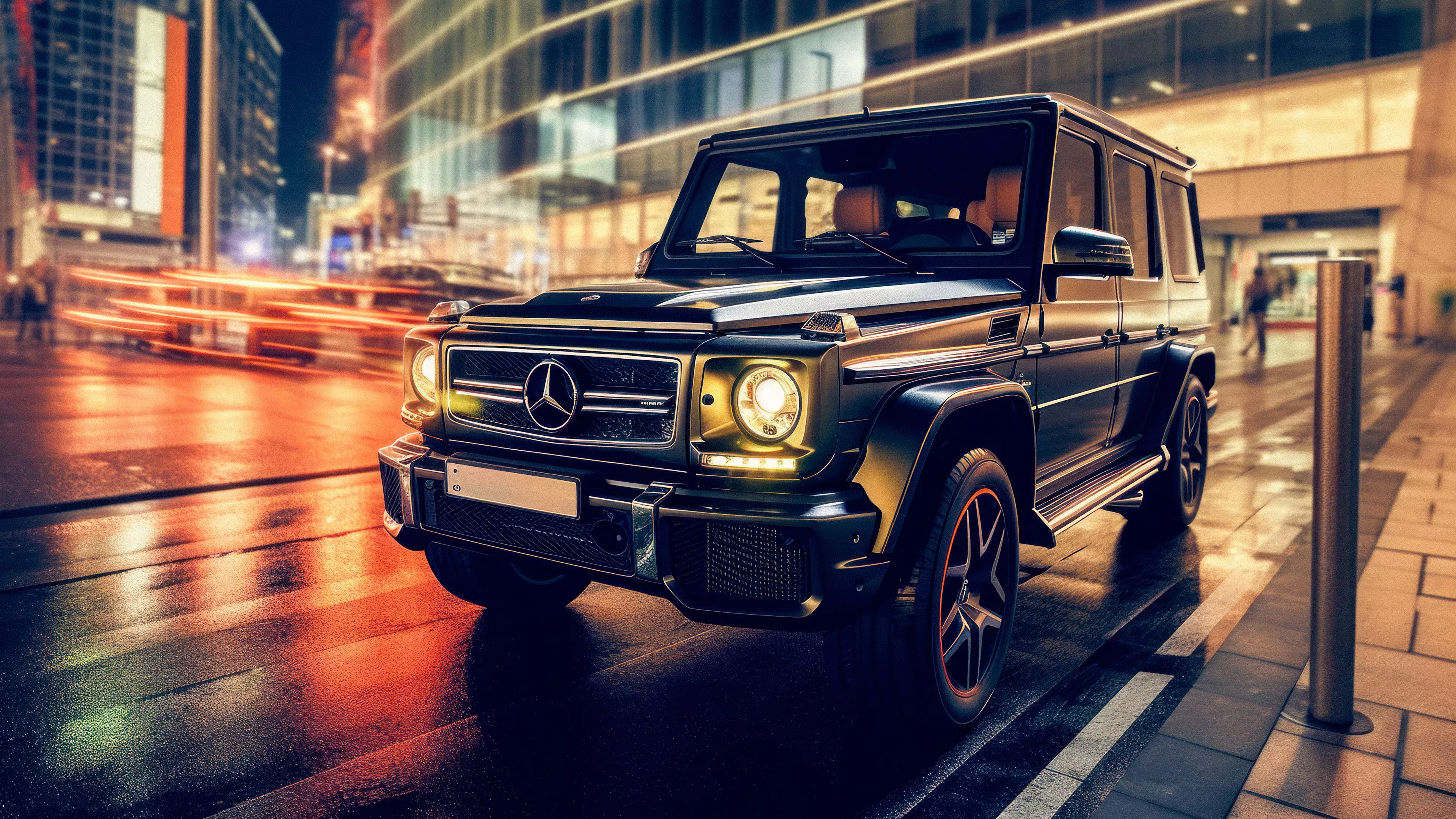 Mercedes Benz G63 AMG Night Wallpaper