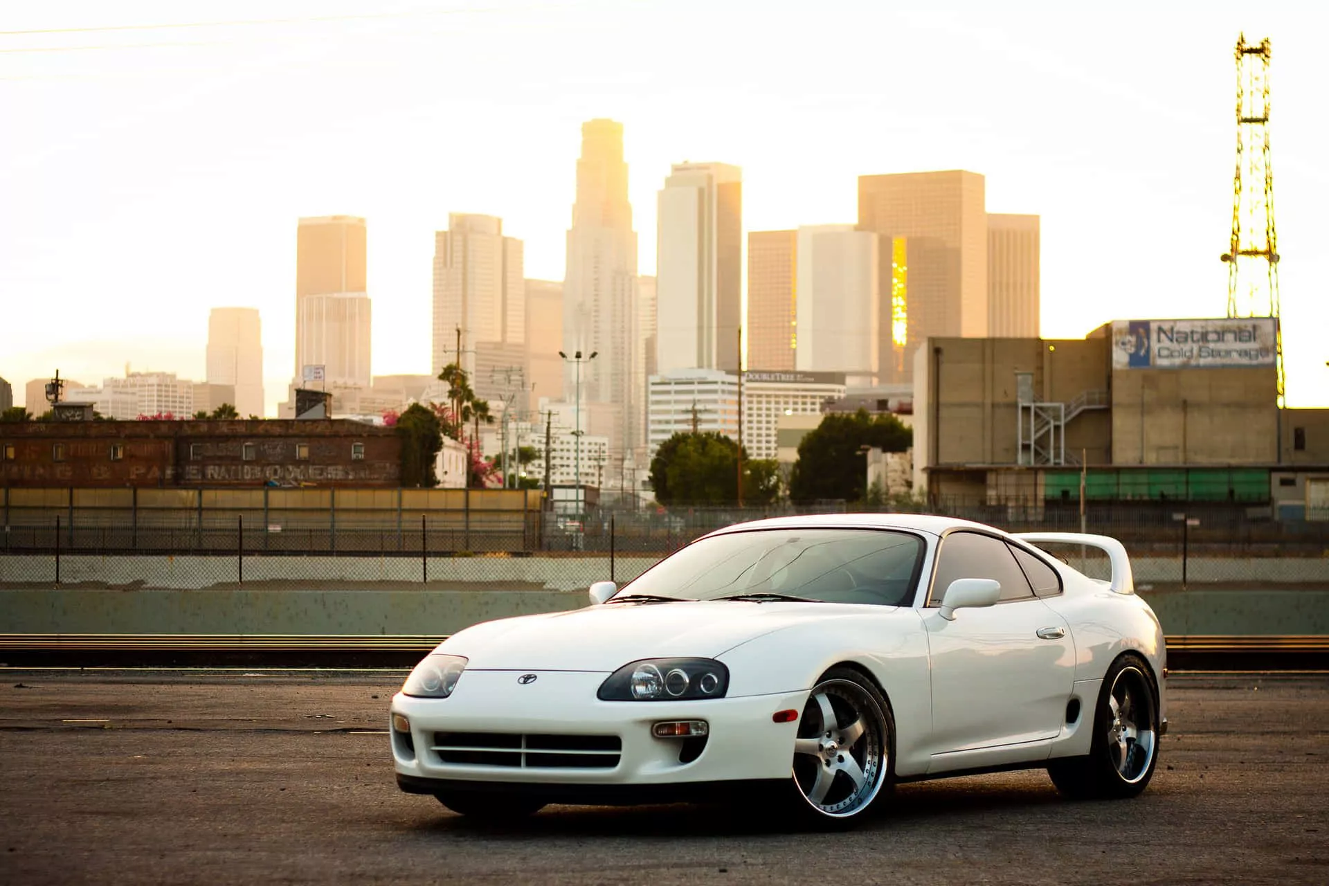 Download Sleek Toyota Supra Sports Car