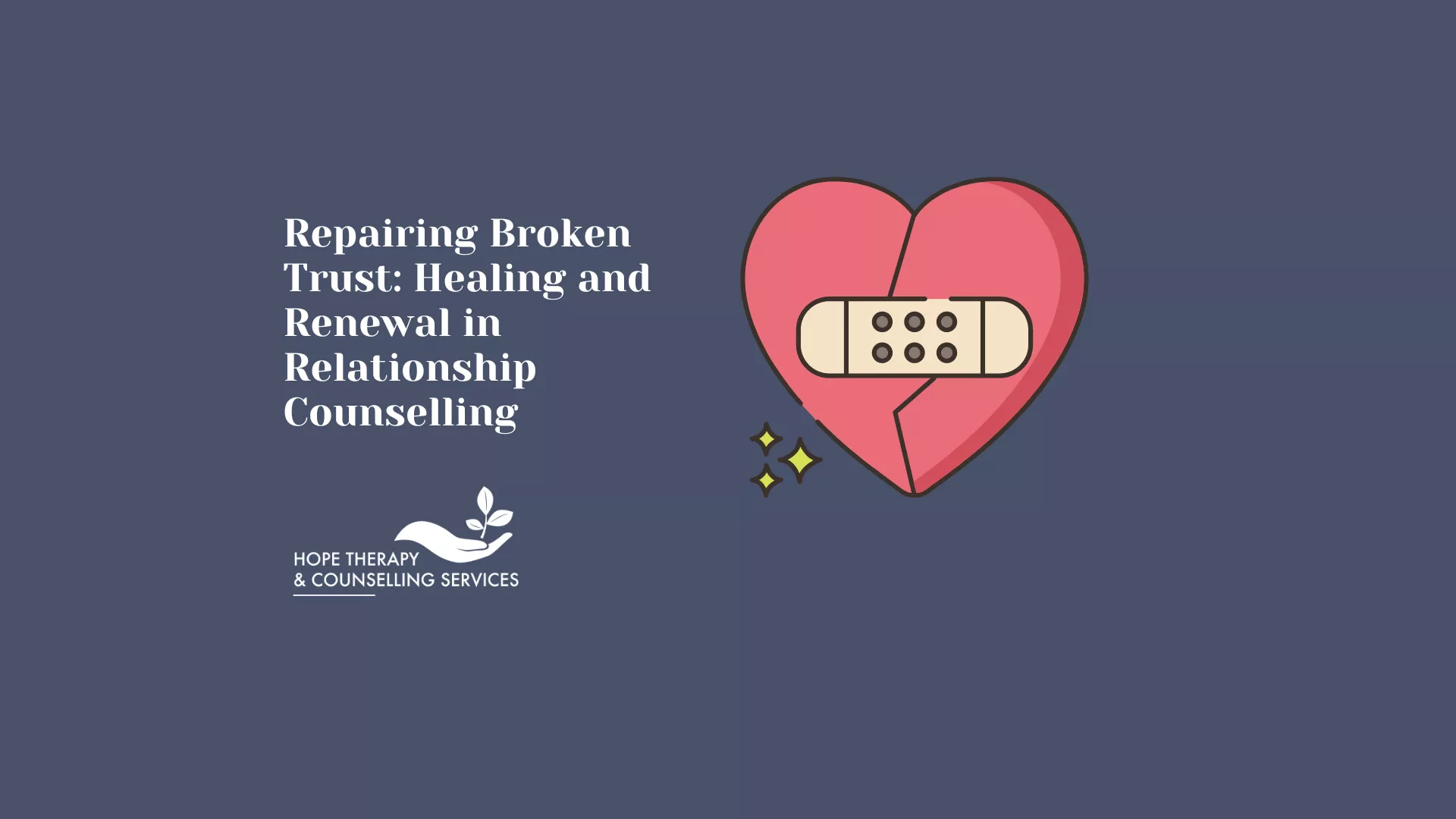 Specialist relationship counselling