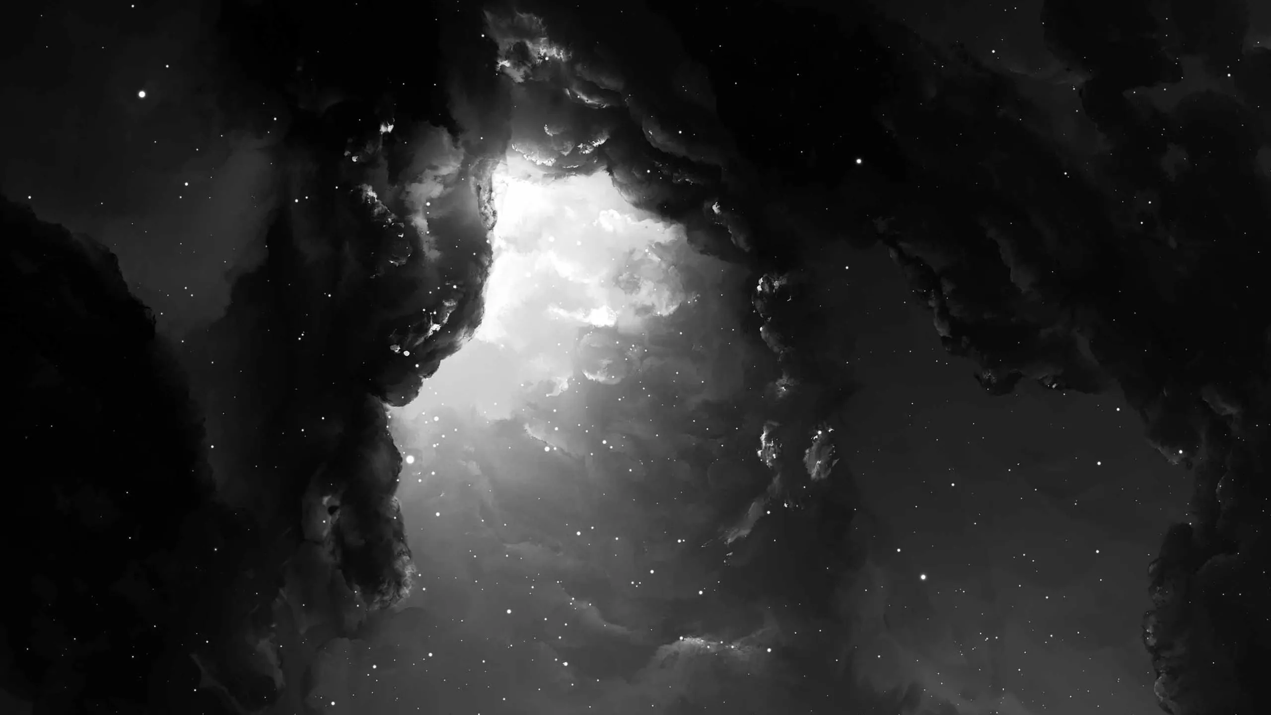 Dual Monitor Nebula MacBook Air