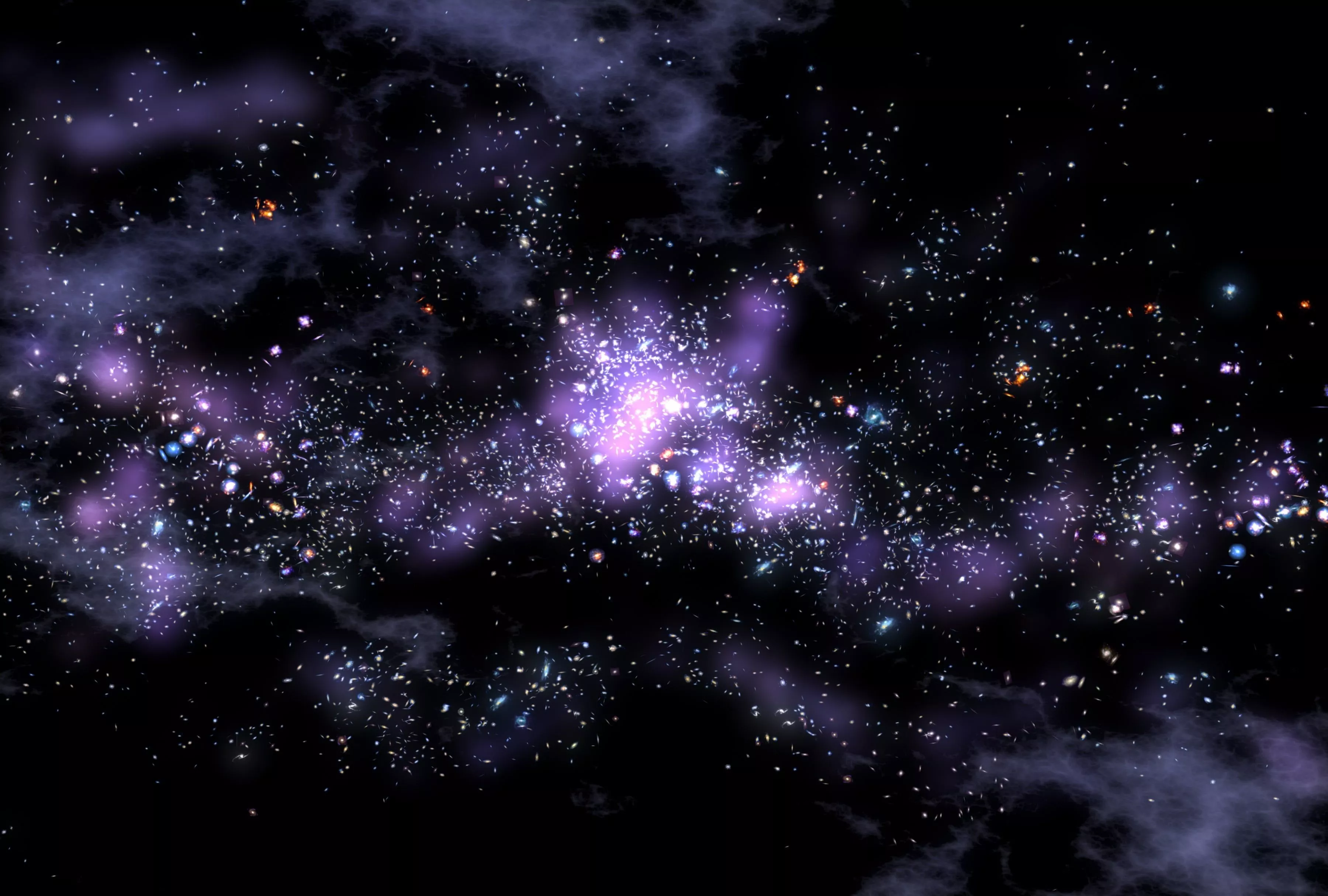 black galaxy, space HD wallpaper