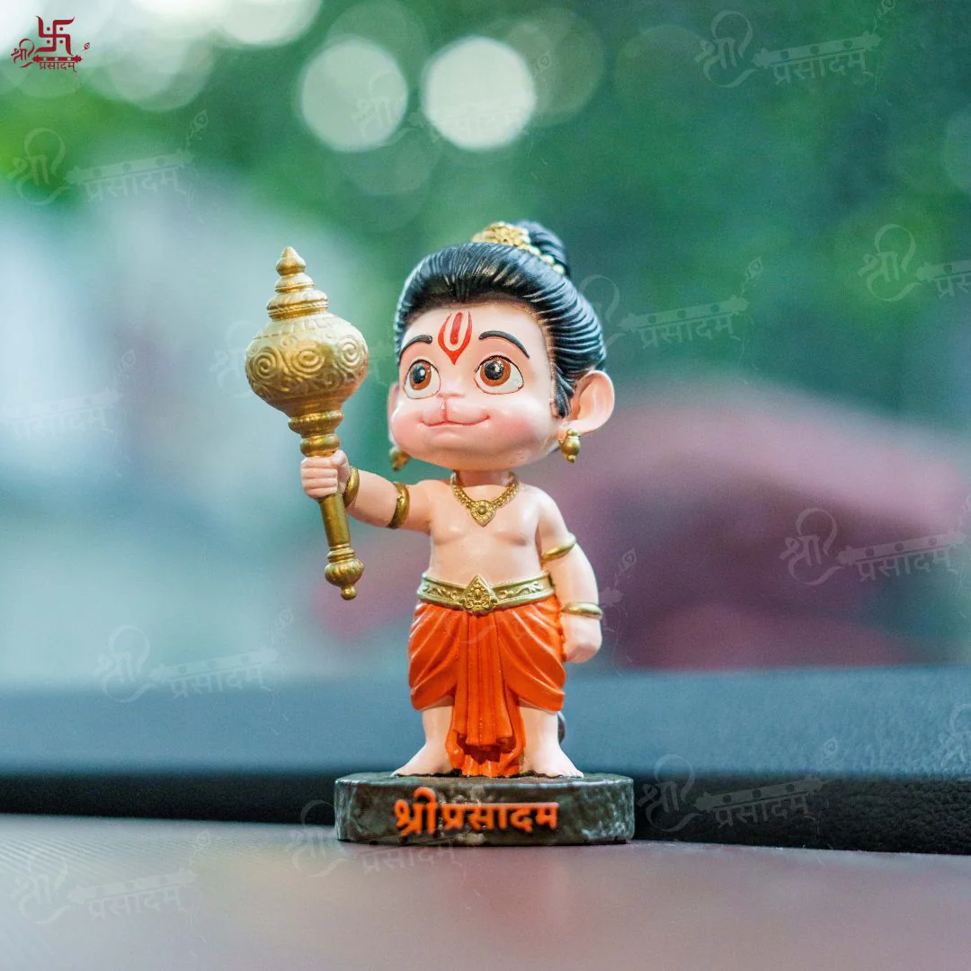 Bal Hanuman with Gada Decorative