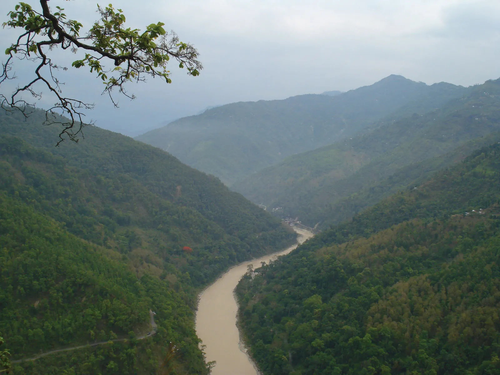Brahmaputra River. India, Bangladesh