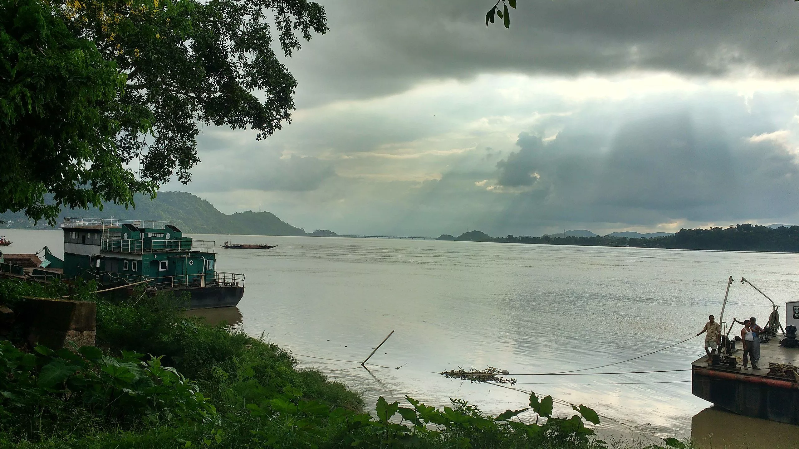 Brahmaputra River Guwahati Assam