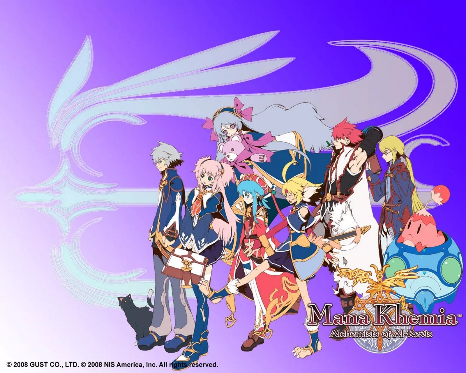Download Video Game Mana Khemia Wallpaper
