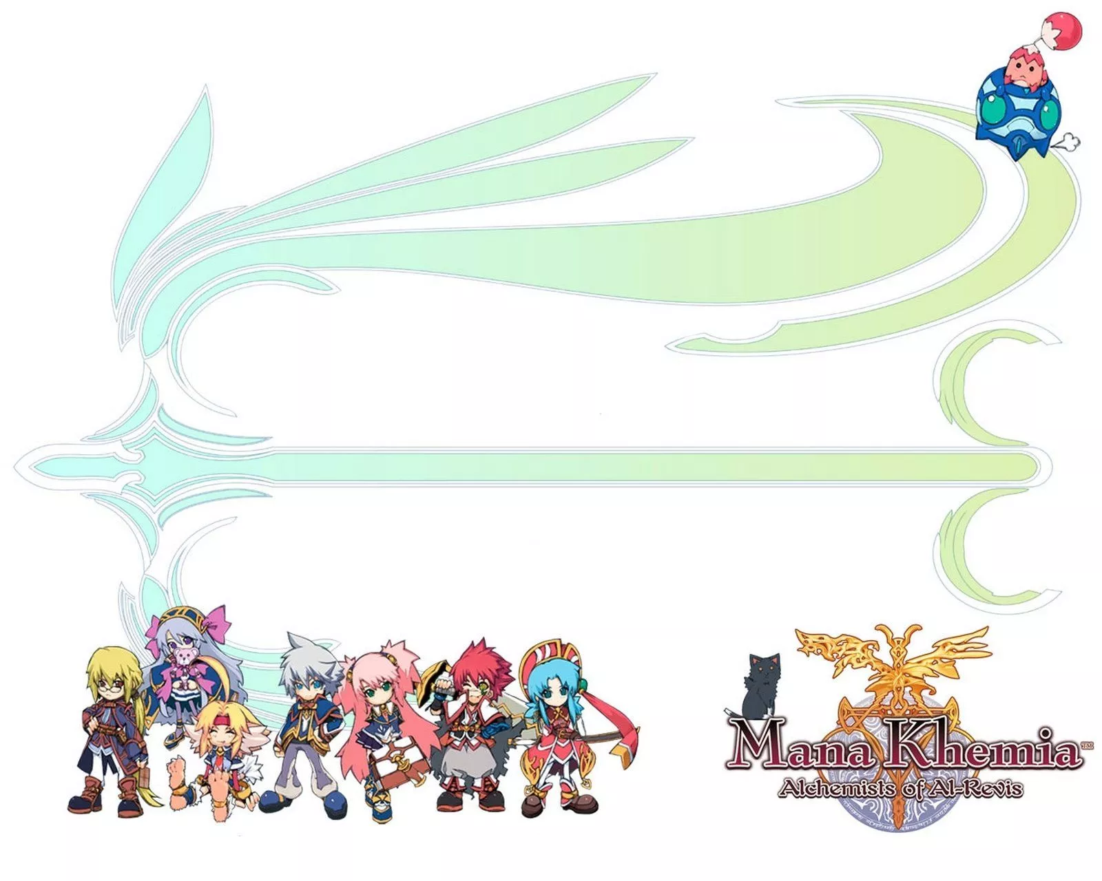 Download Video Game Mana Khemia Wallpaper