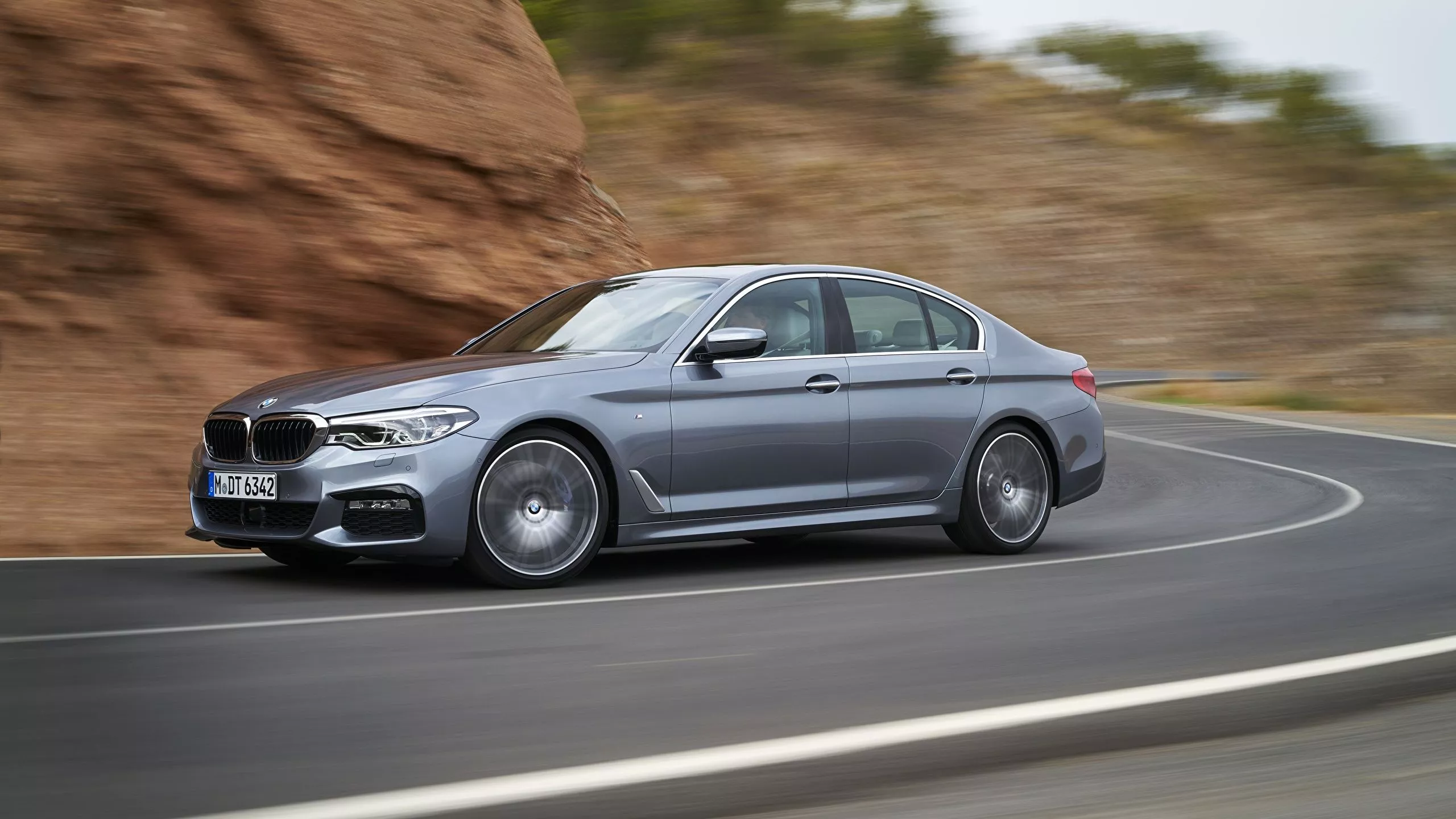 BMW 2017 5 Series G30 540i Sedan Gray