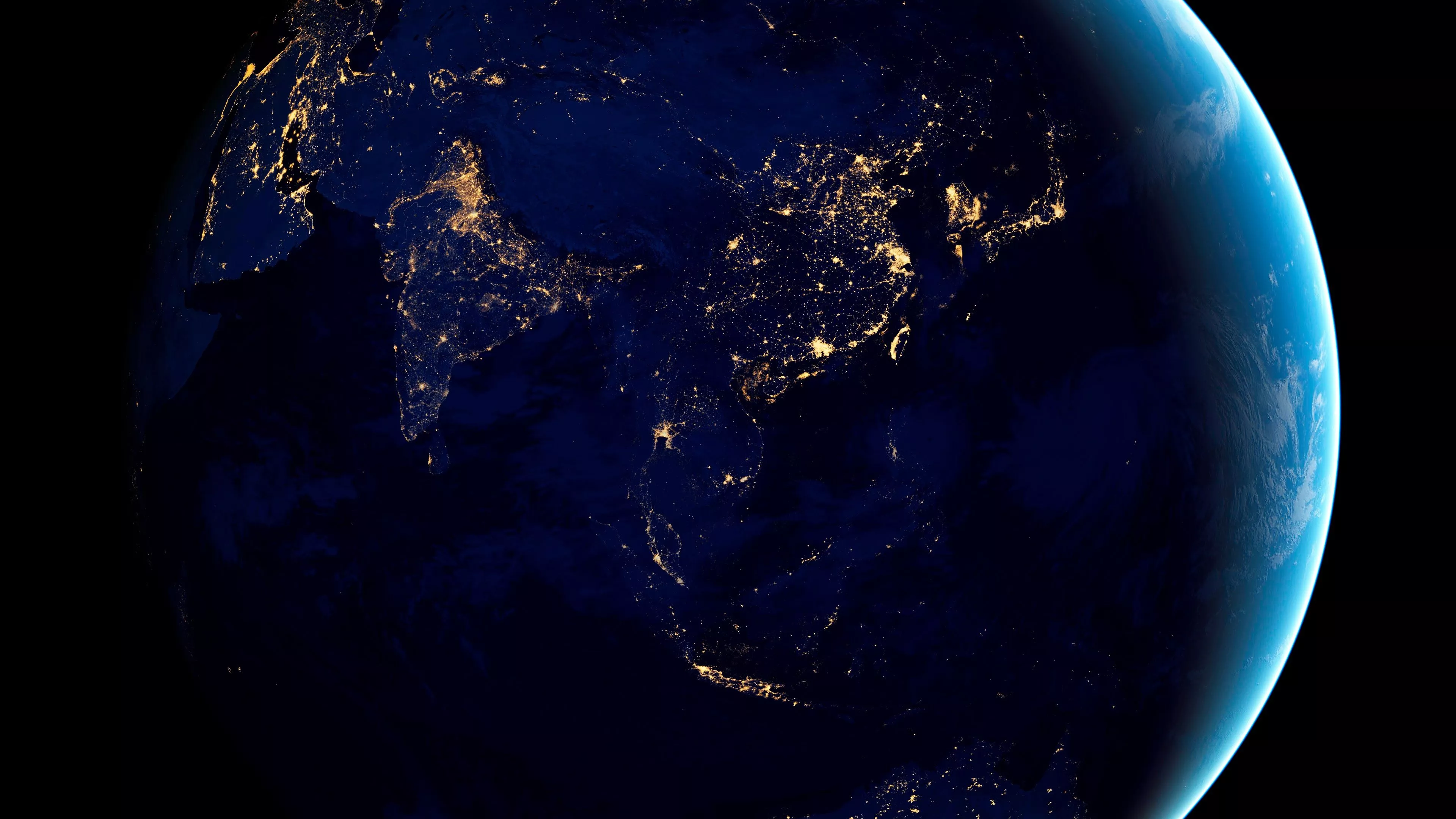 Planet Earth Wallpaper 4K, India, Asia