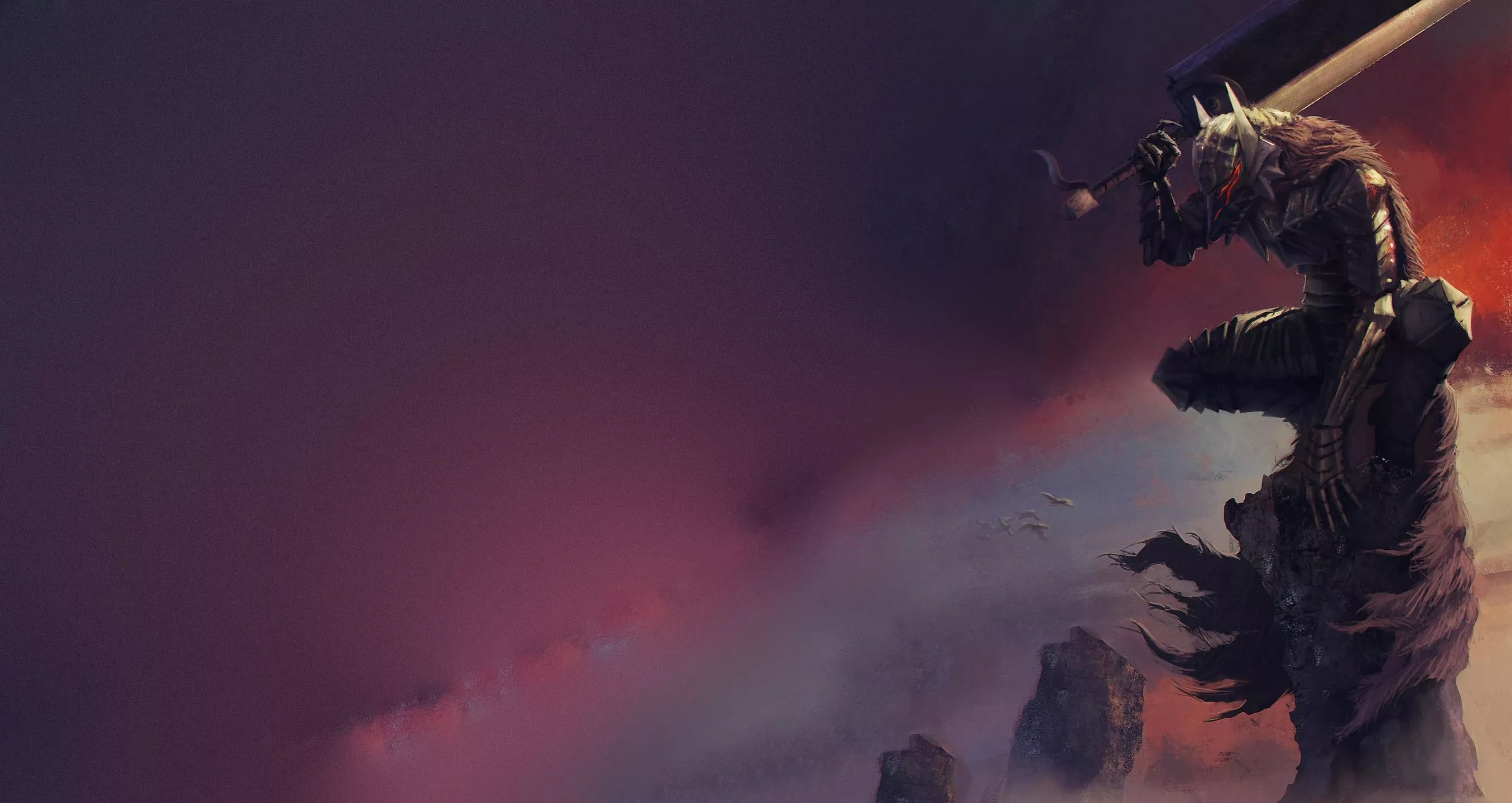 Video game wallpaper, artwork, Berserk