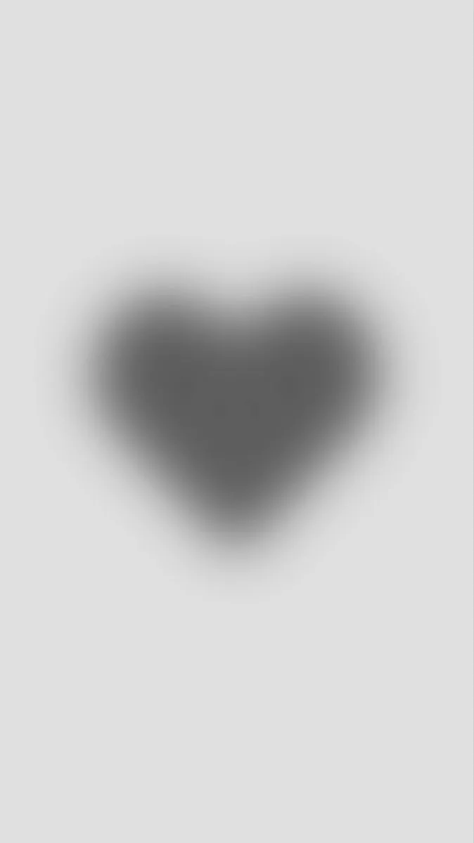 blurred black heart iphone wallpaper