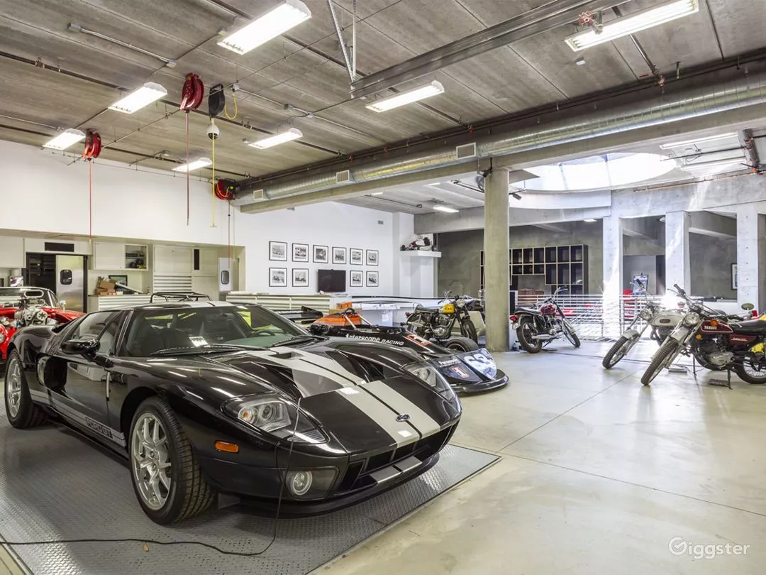 Tony Stark's Garage. Rent this