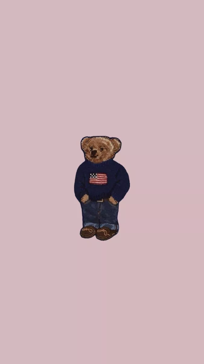 ralph lauren bear wallpaper