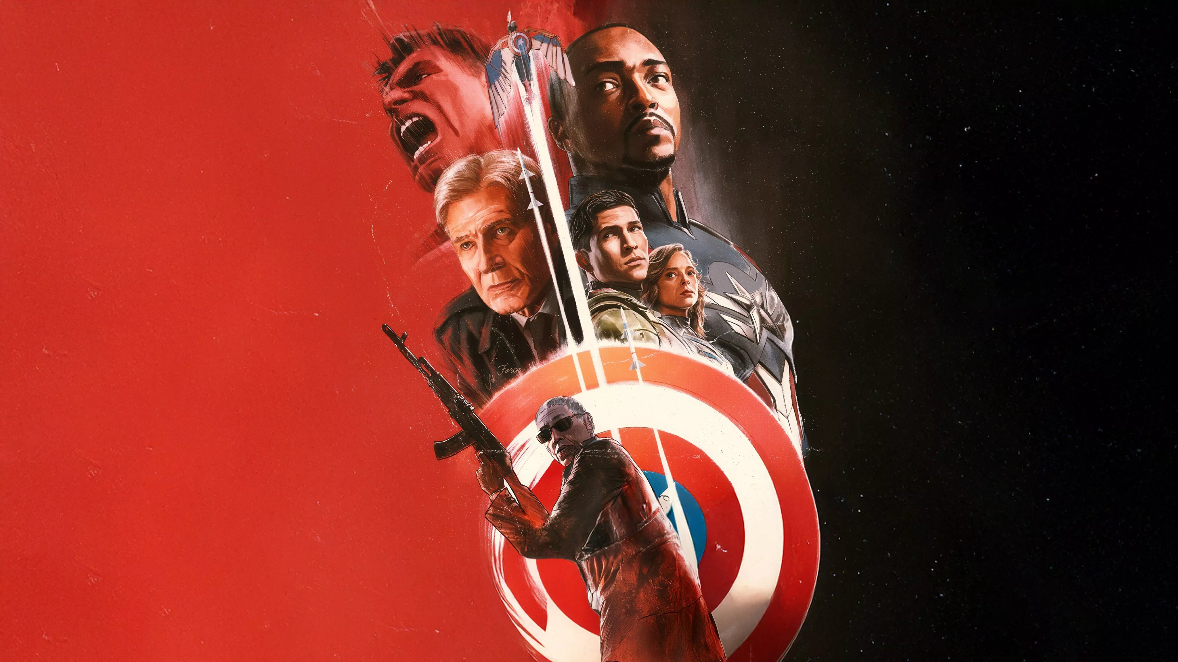 Captain America Brave New World Poster