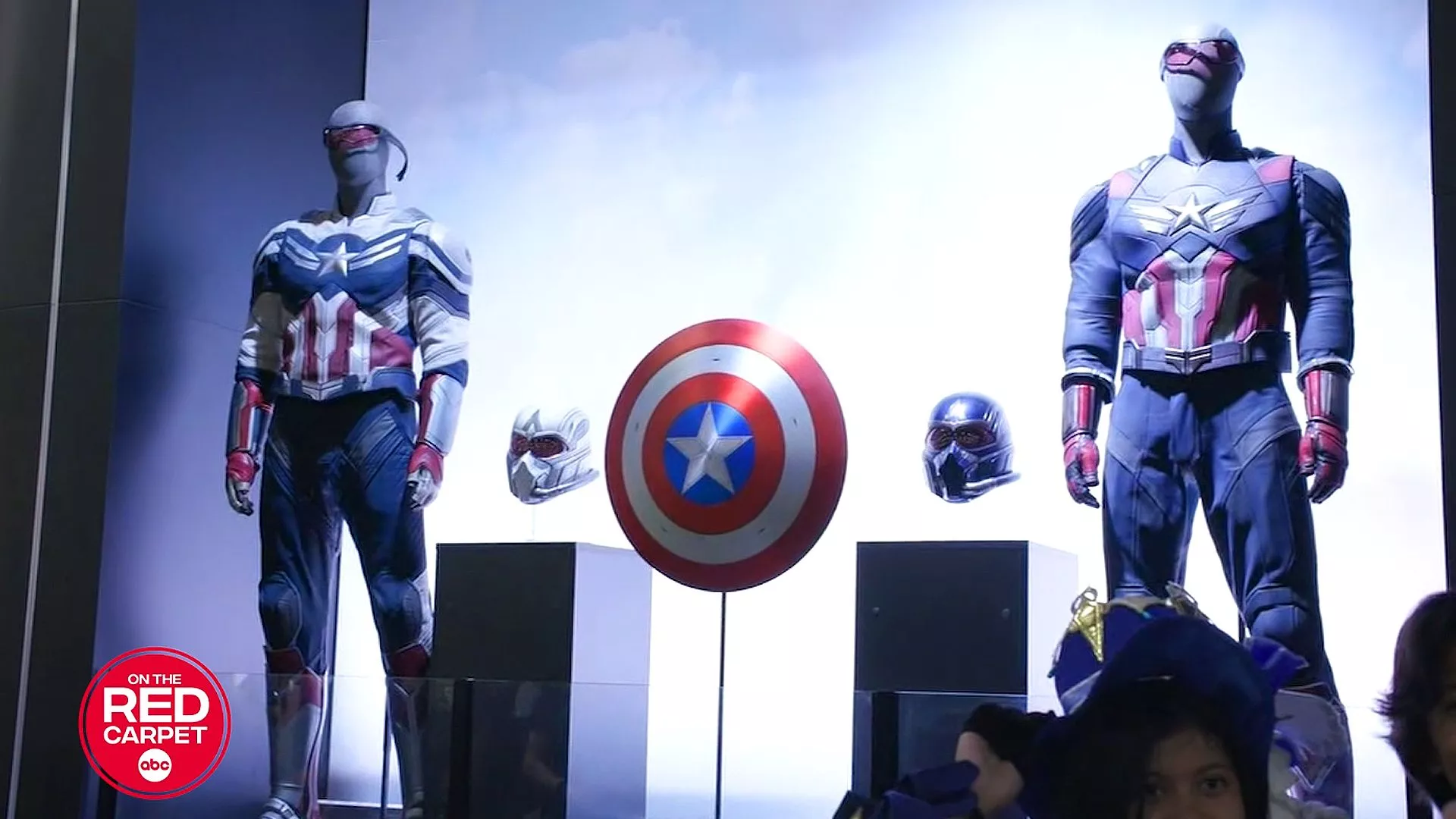 Captain America and Deadpool suits