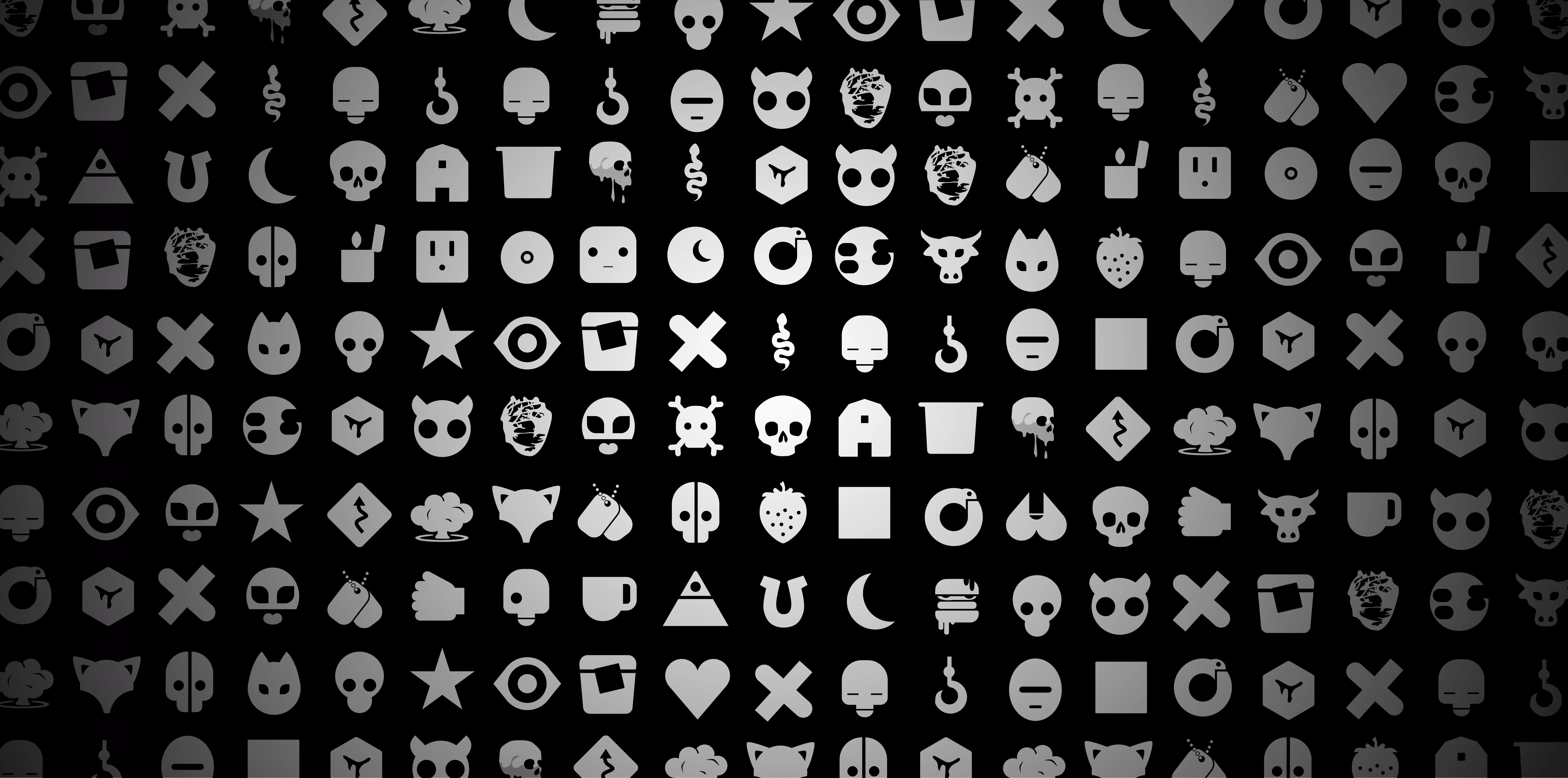 & Robots Icon Phone Wallpaper