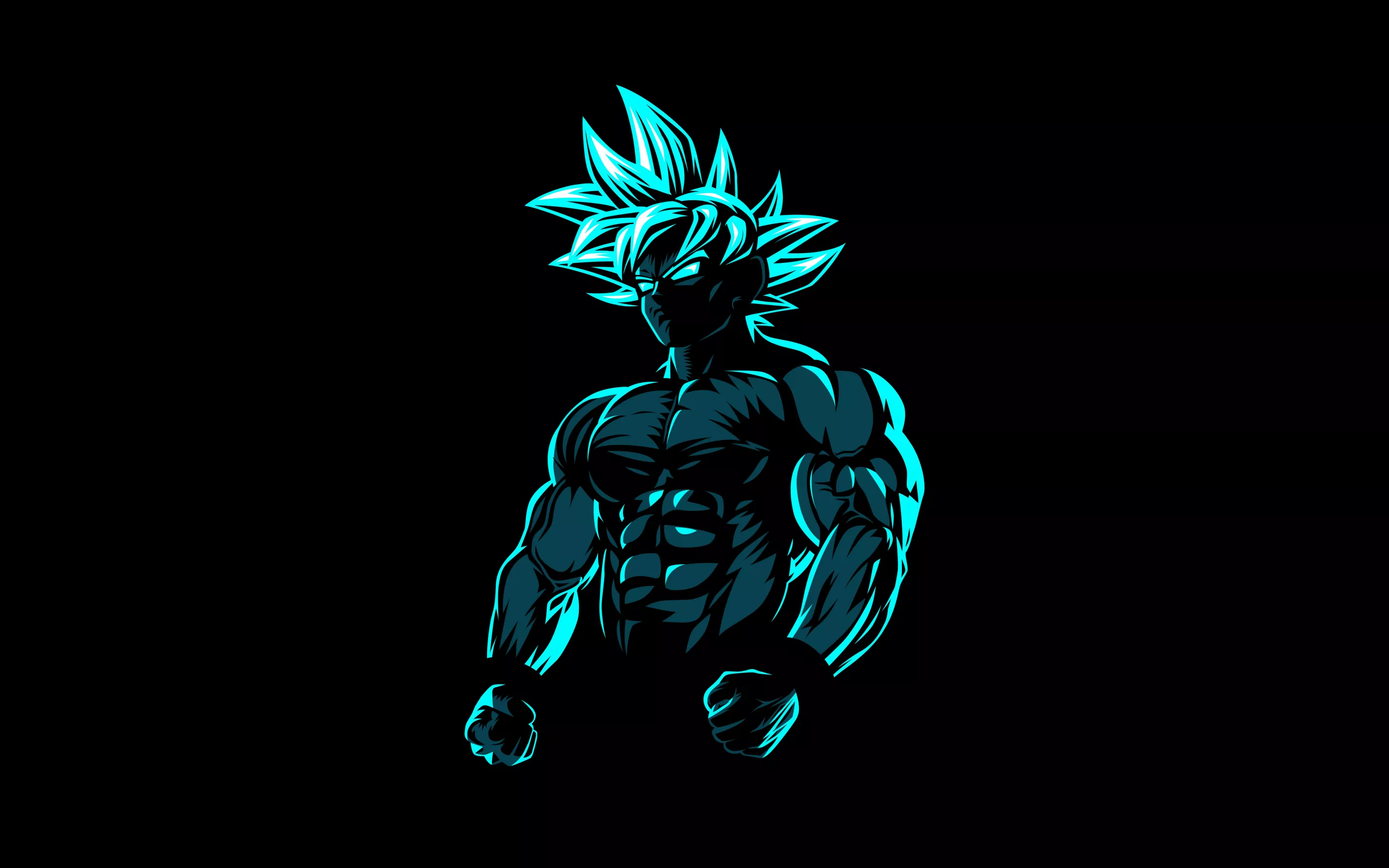 Goku Wallpaper 4K, Beast Mode, AMOLED