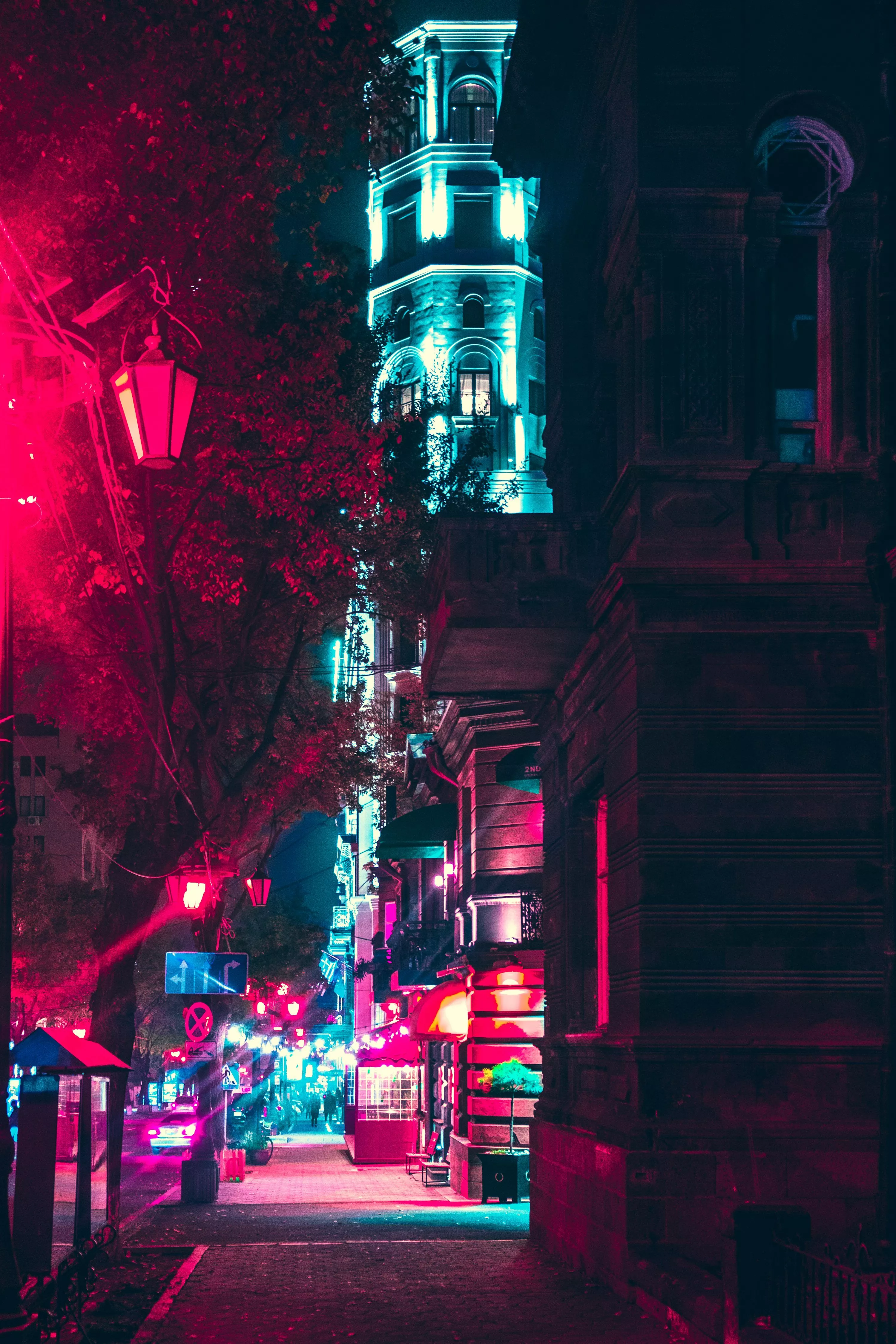 Neon City Picture. Download Free