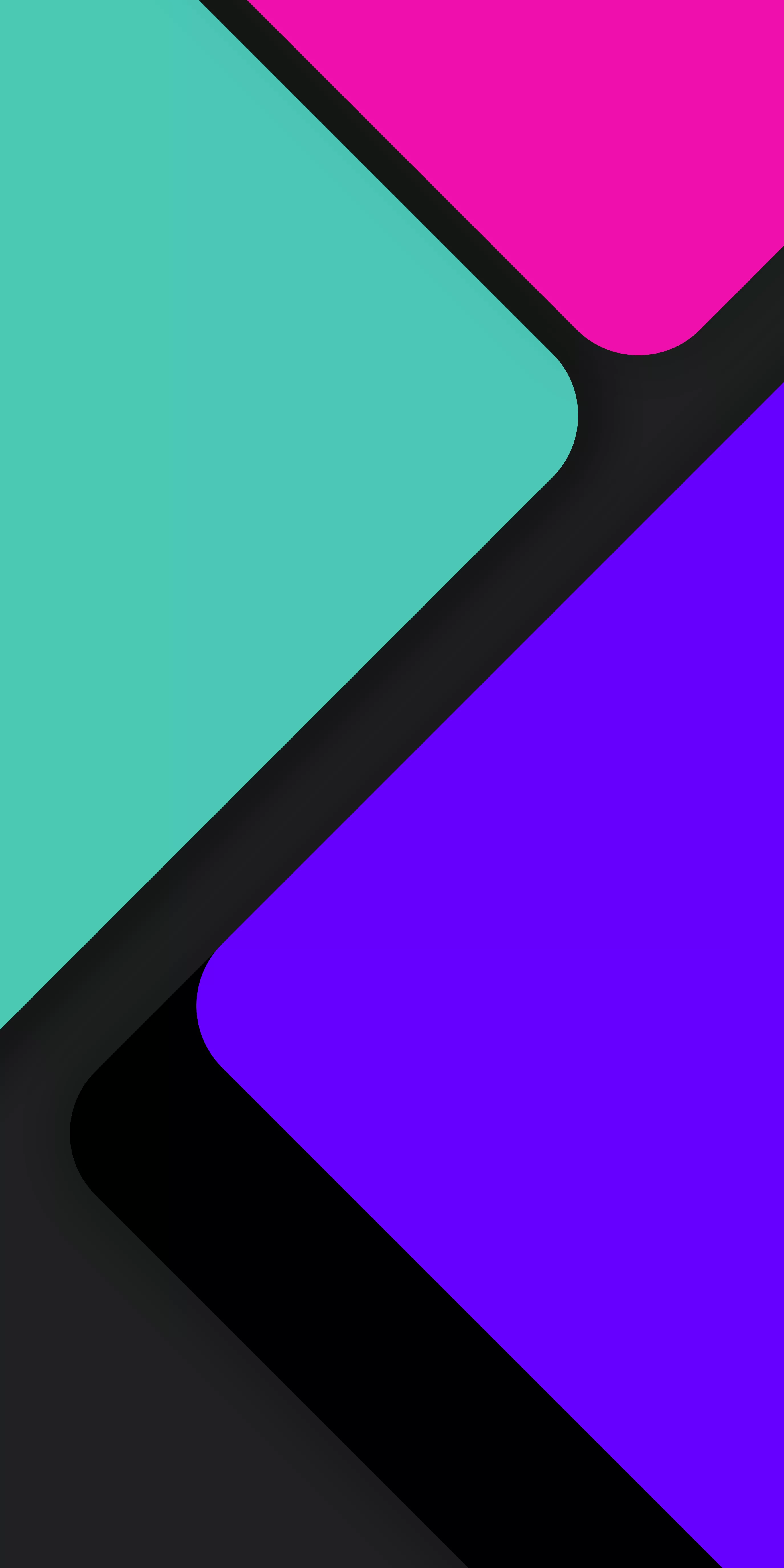 High contrast color block wallpaper