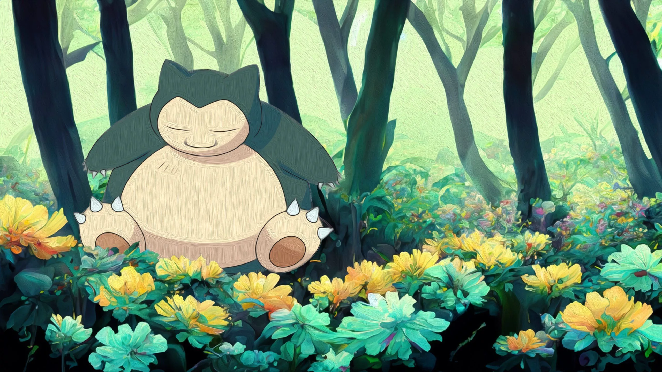Snorlaxémon Wallpaper in 4K