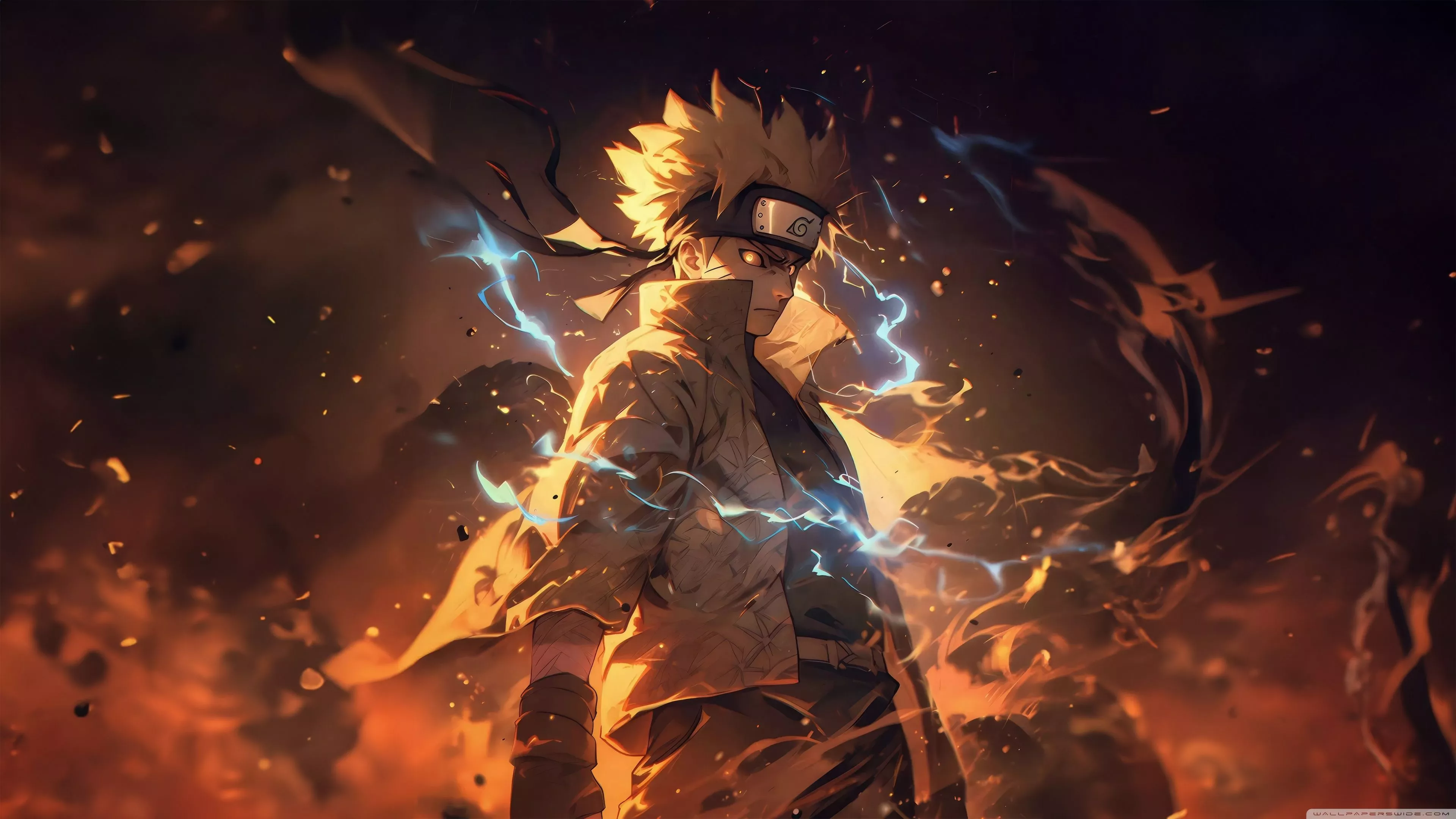 Naruto Nine Tails Ultra HD Wallpaper