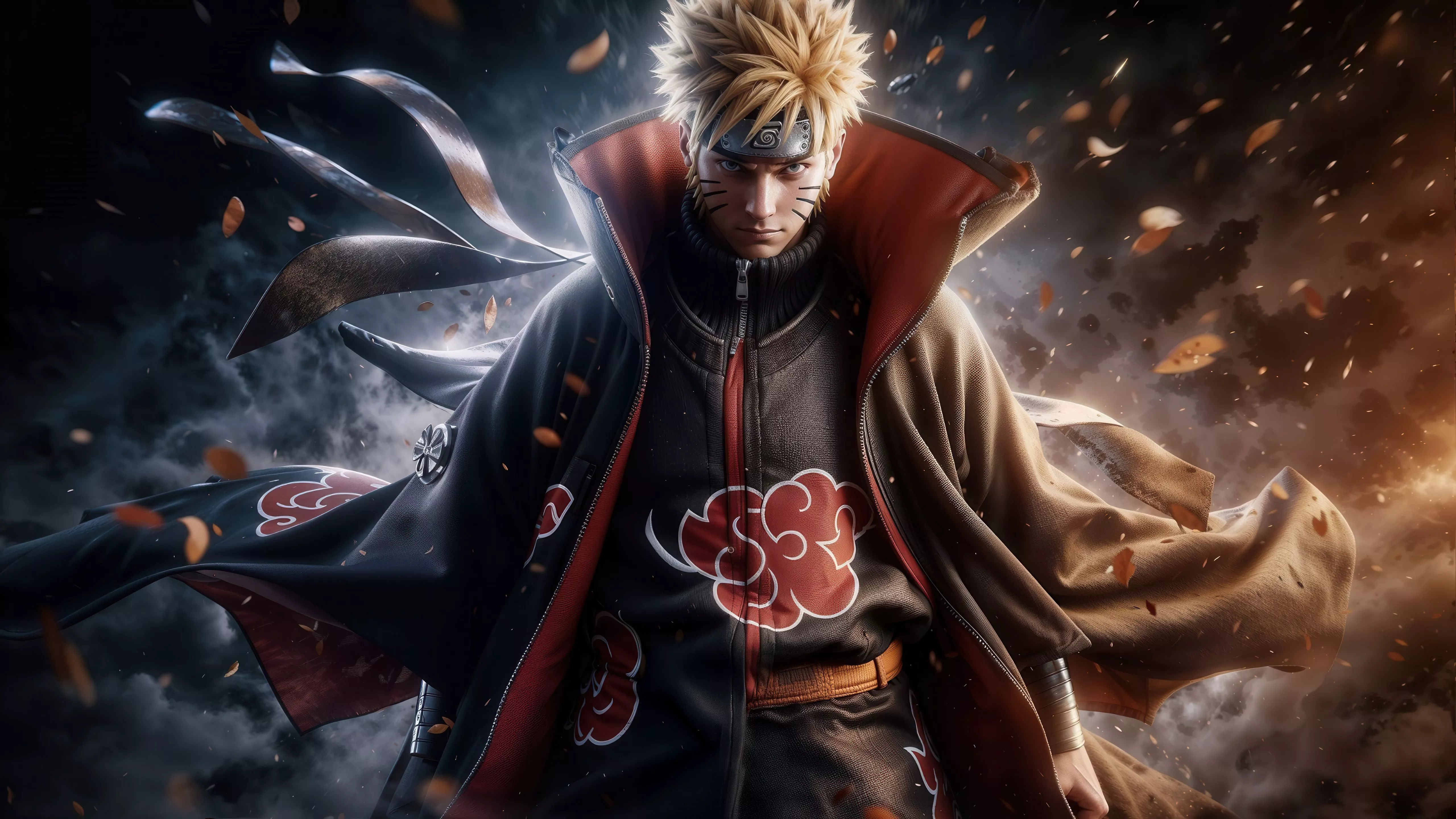 Naruto Uzumaki Distant Gaze Wallpaper