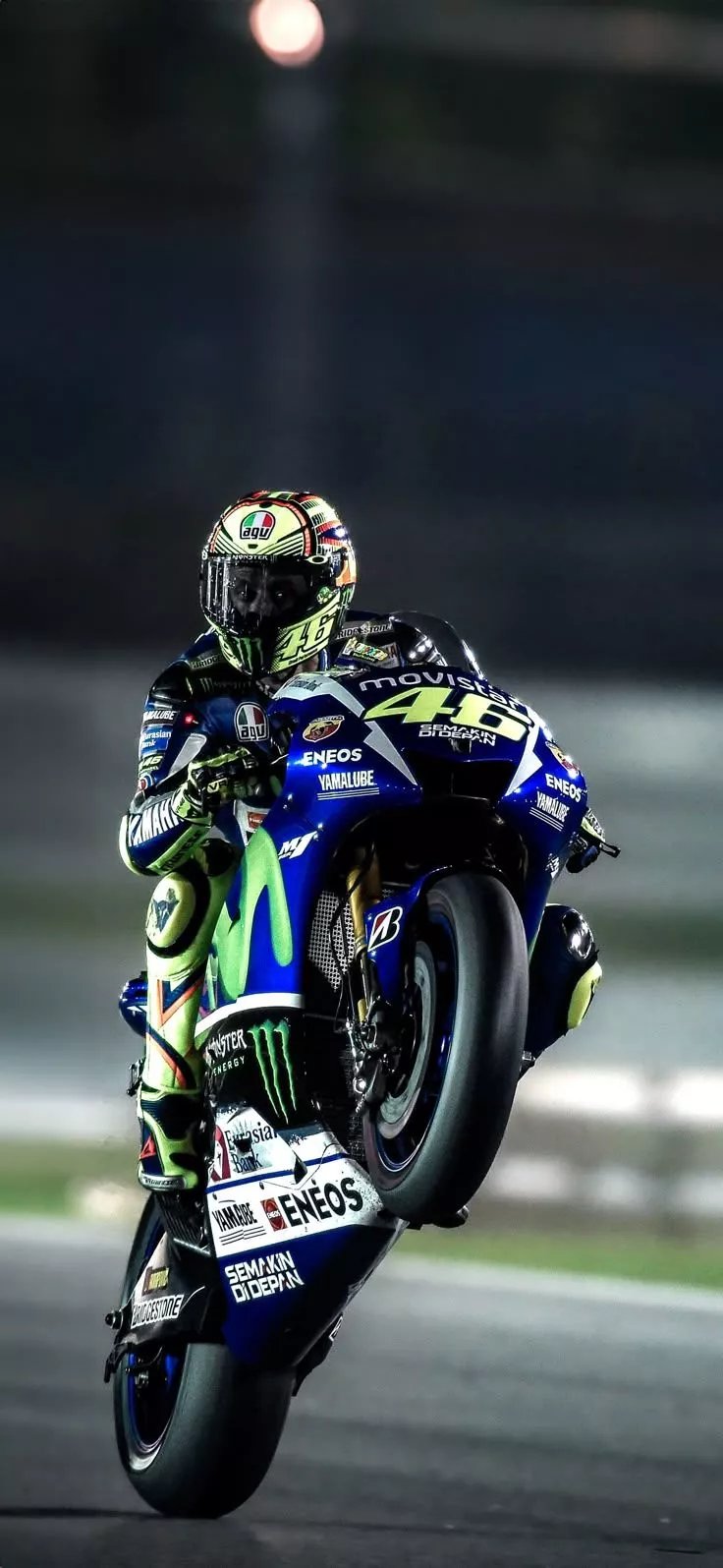 Valentino Rossi MotoGP iPhone Wallpaper
