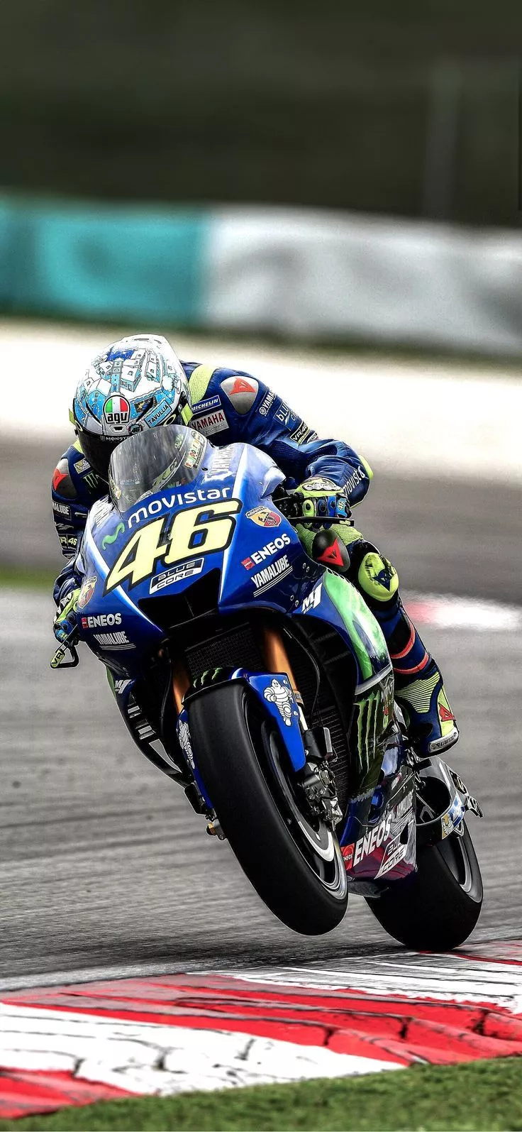 Valentino Rossi MotoGP iPhone Wallpaper