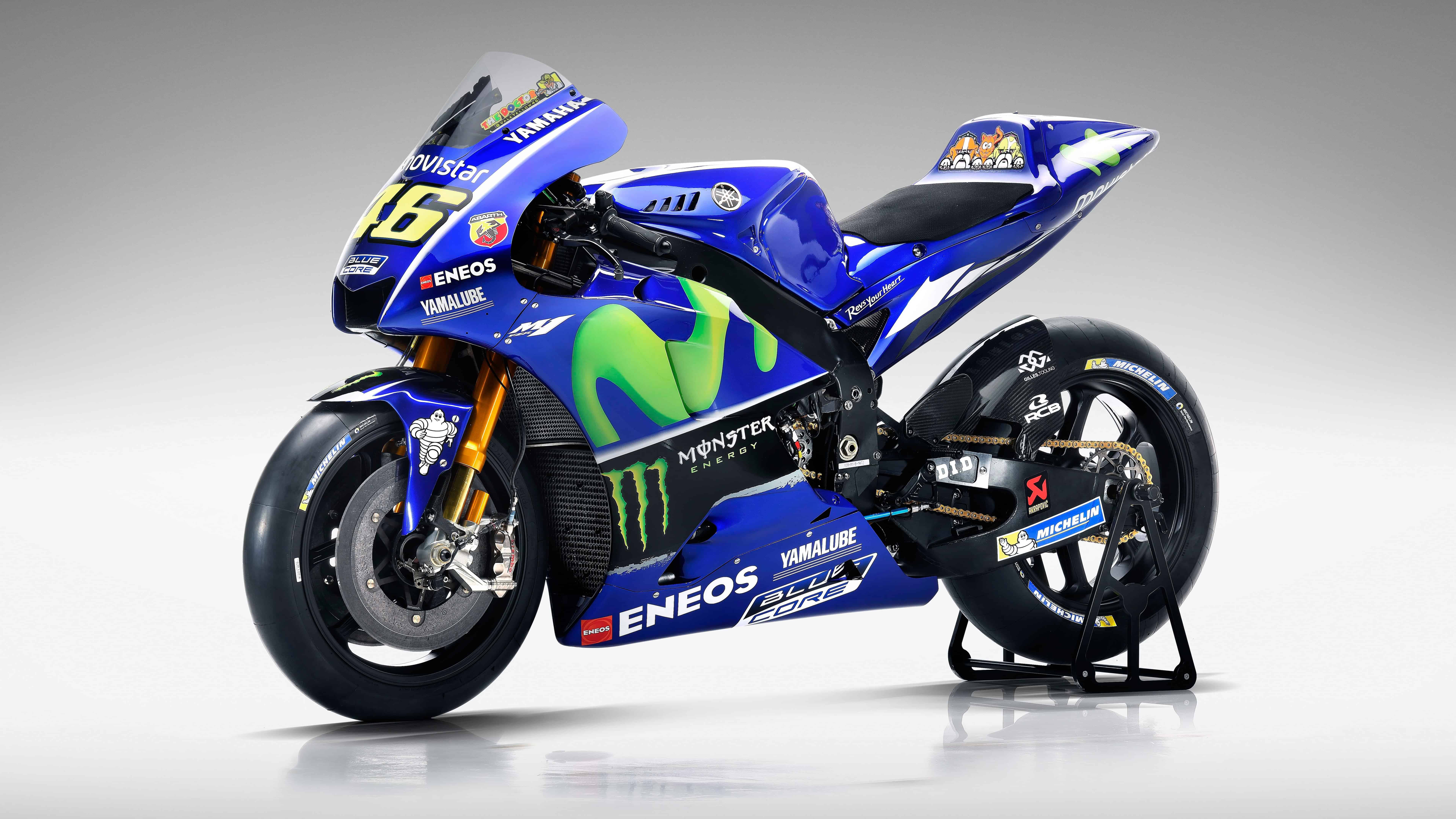 Movistar Yamaha YZR M1 MotoGP 2017 UHD