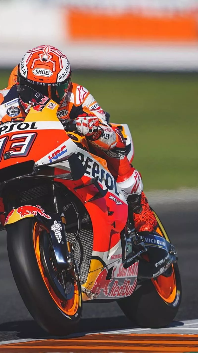 MarcMarquez, bike, motogp, HD phone