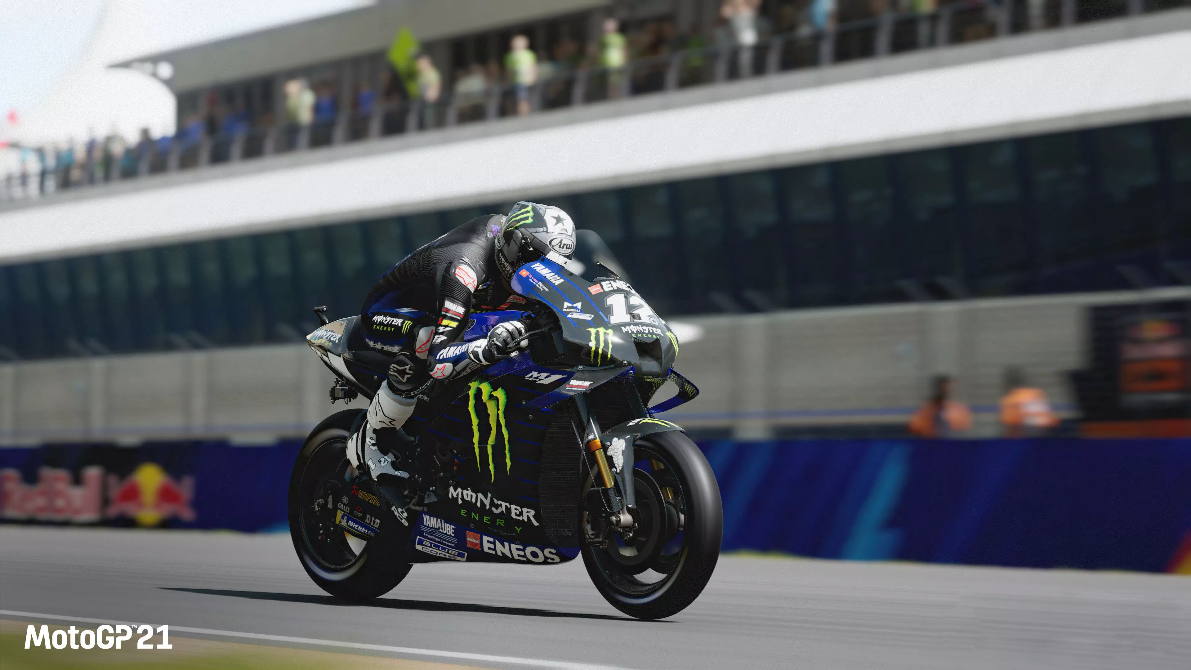 Black Bike MotoGP 21 Wallpaper, HD