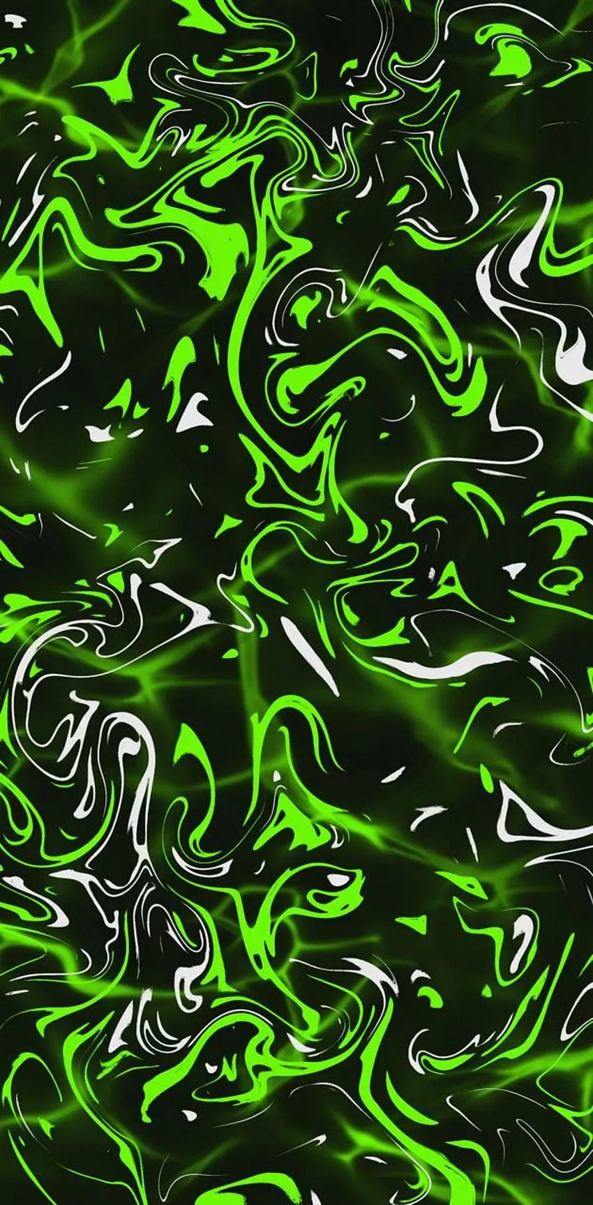 Neon green and black HD wallpaper