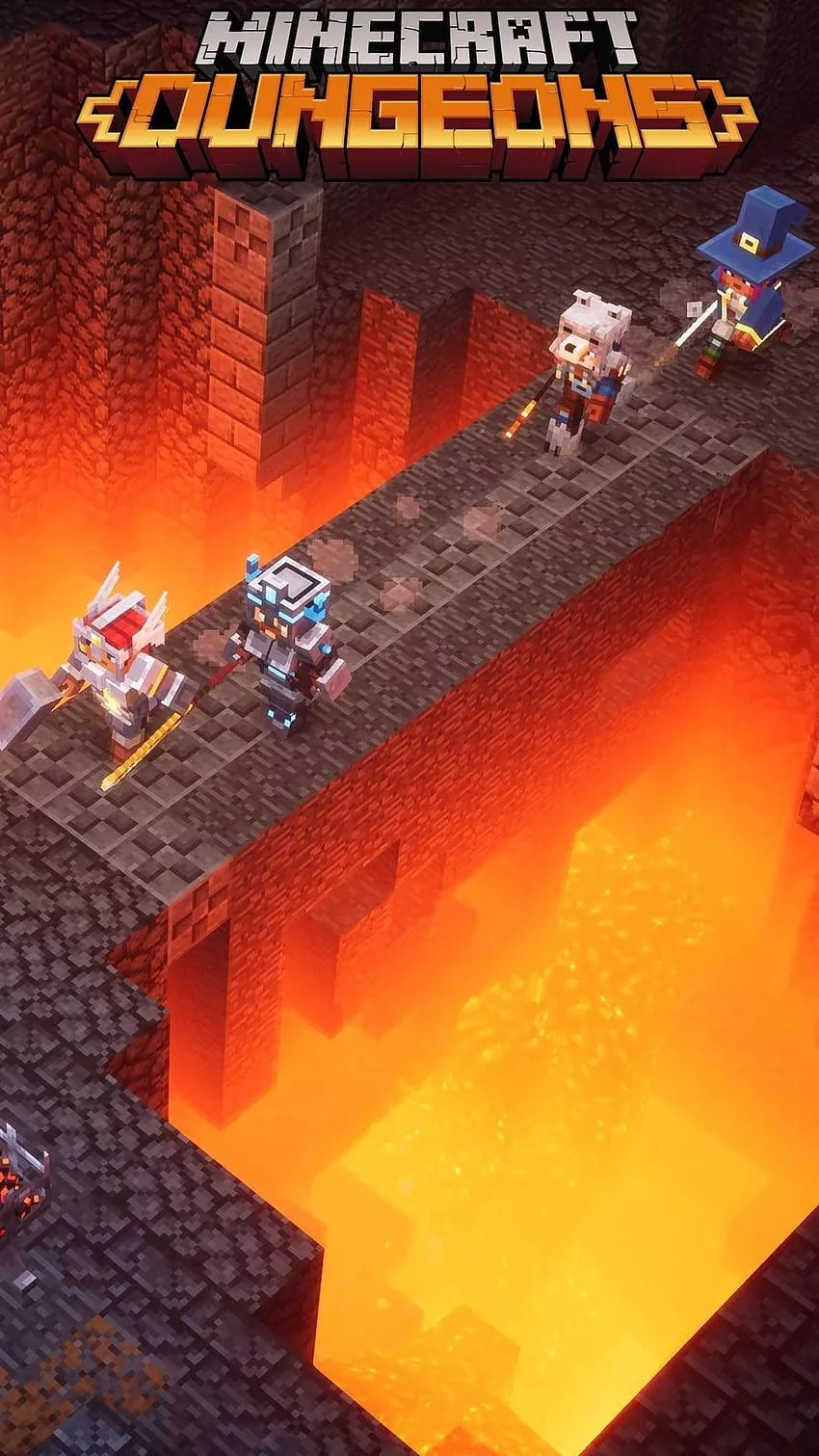 Minecraft Dungeons phone background