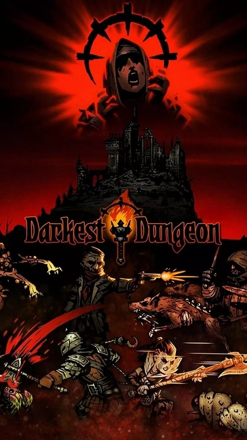 DARKEST DUNGEON, games, HD phone