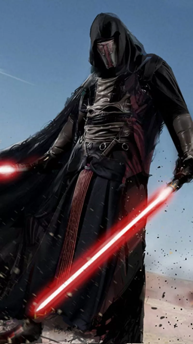 Revan, darth revan, lightsaber, old