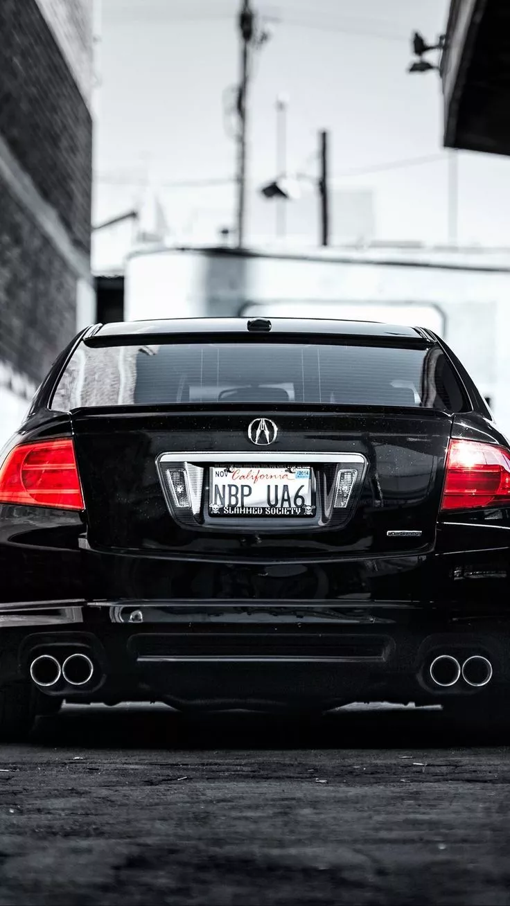 Honda, accord, acura, rear view