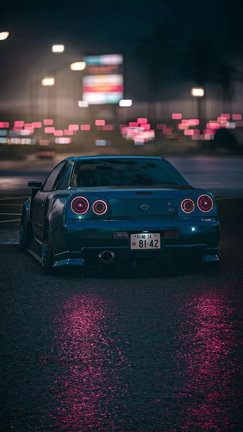Nissan Skyline r34, japan, jdm, HD phone wallpaper