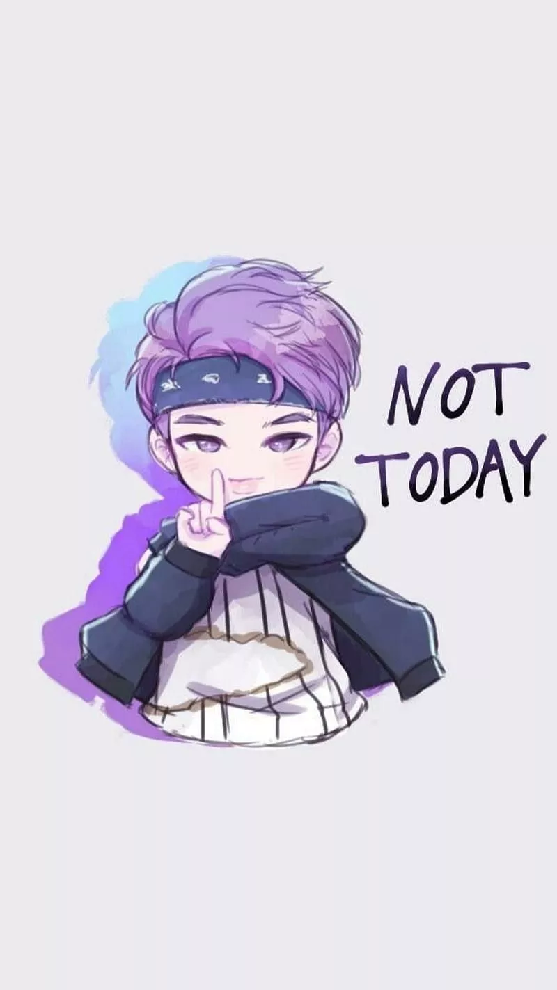 Rmnottoday, anime, bts, fan art, kim