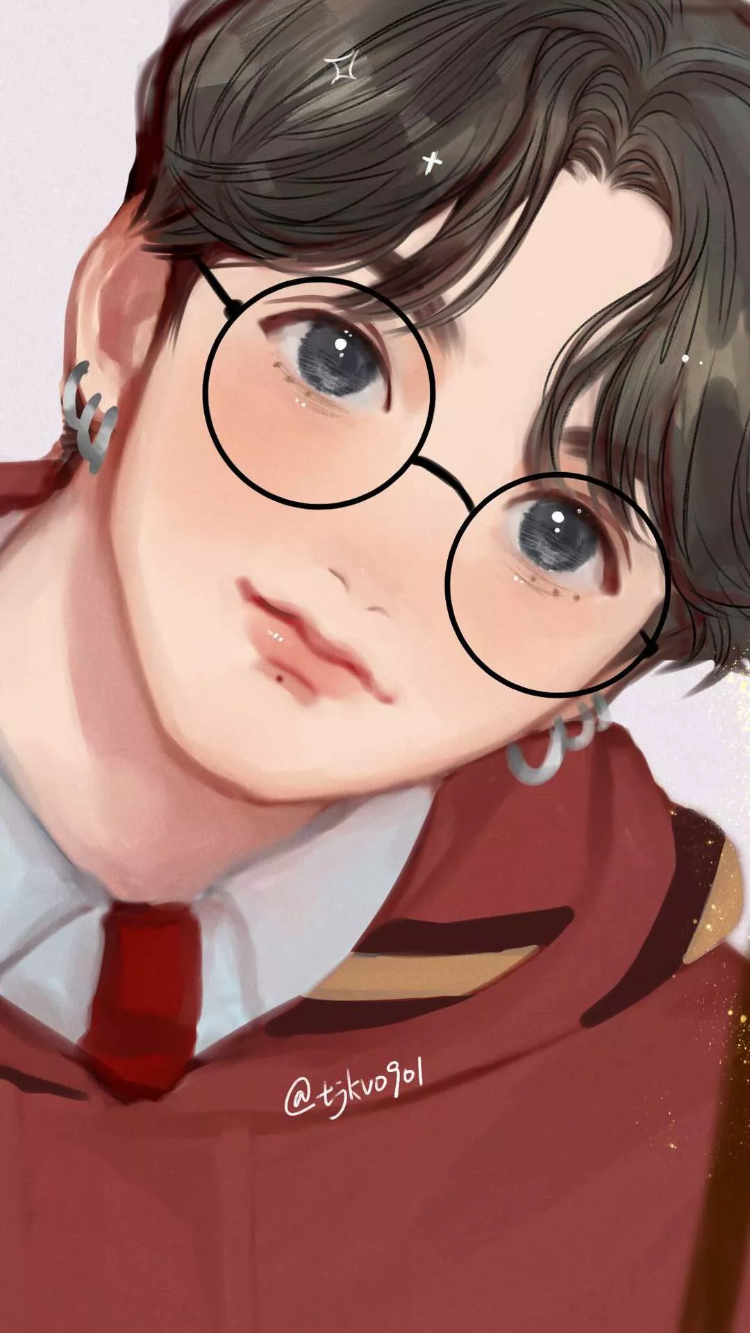 Bts Anime Wallpaper for iPhone