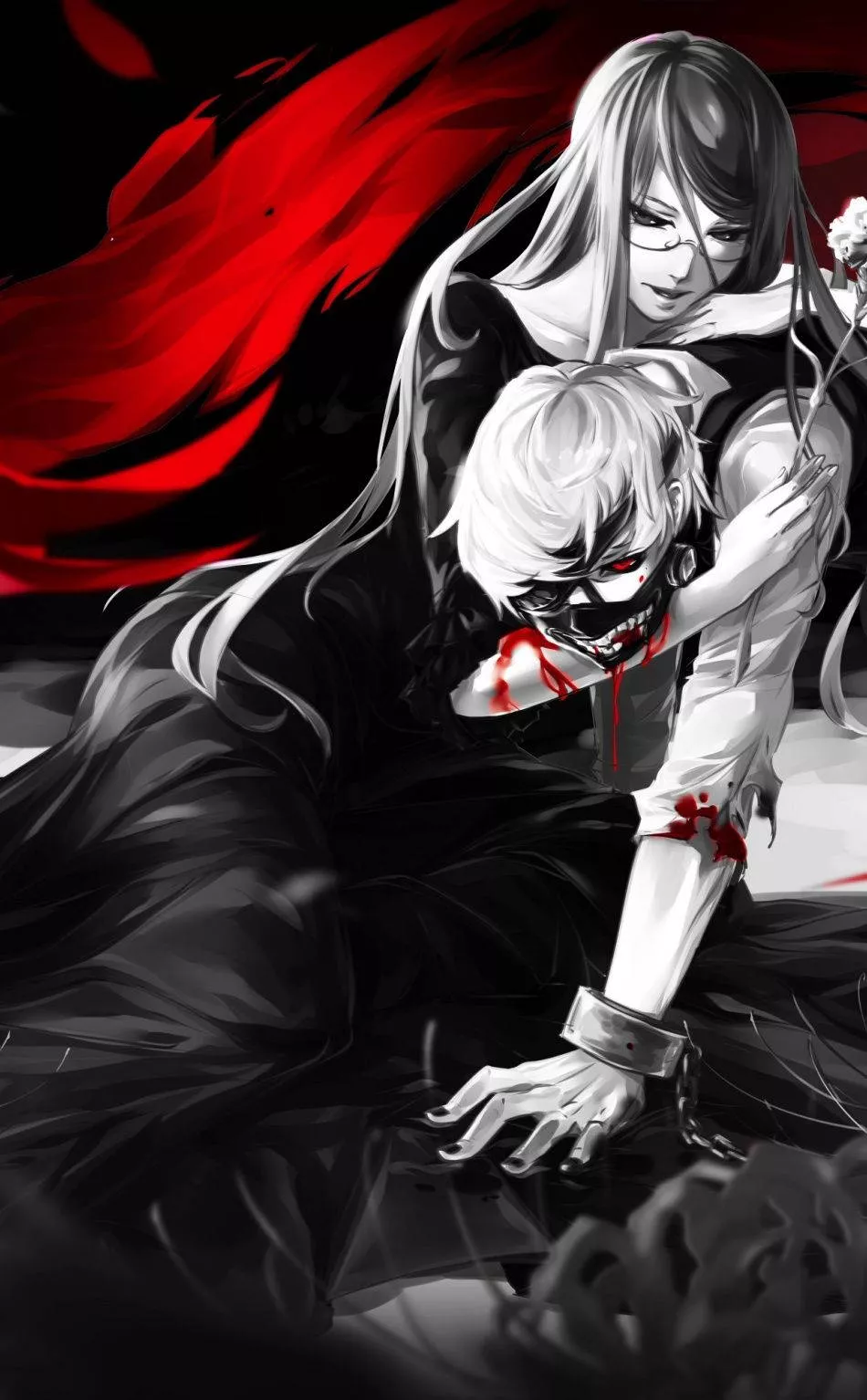 Download free Ken And Rize Tokyo Ghoul