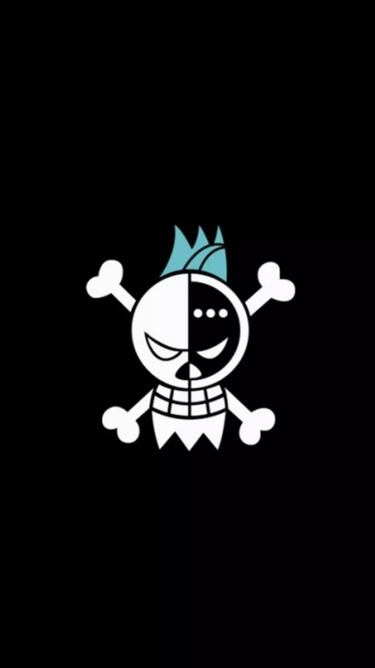 Fun Pirate Skull Logo Pattern iPhone 8