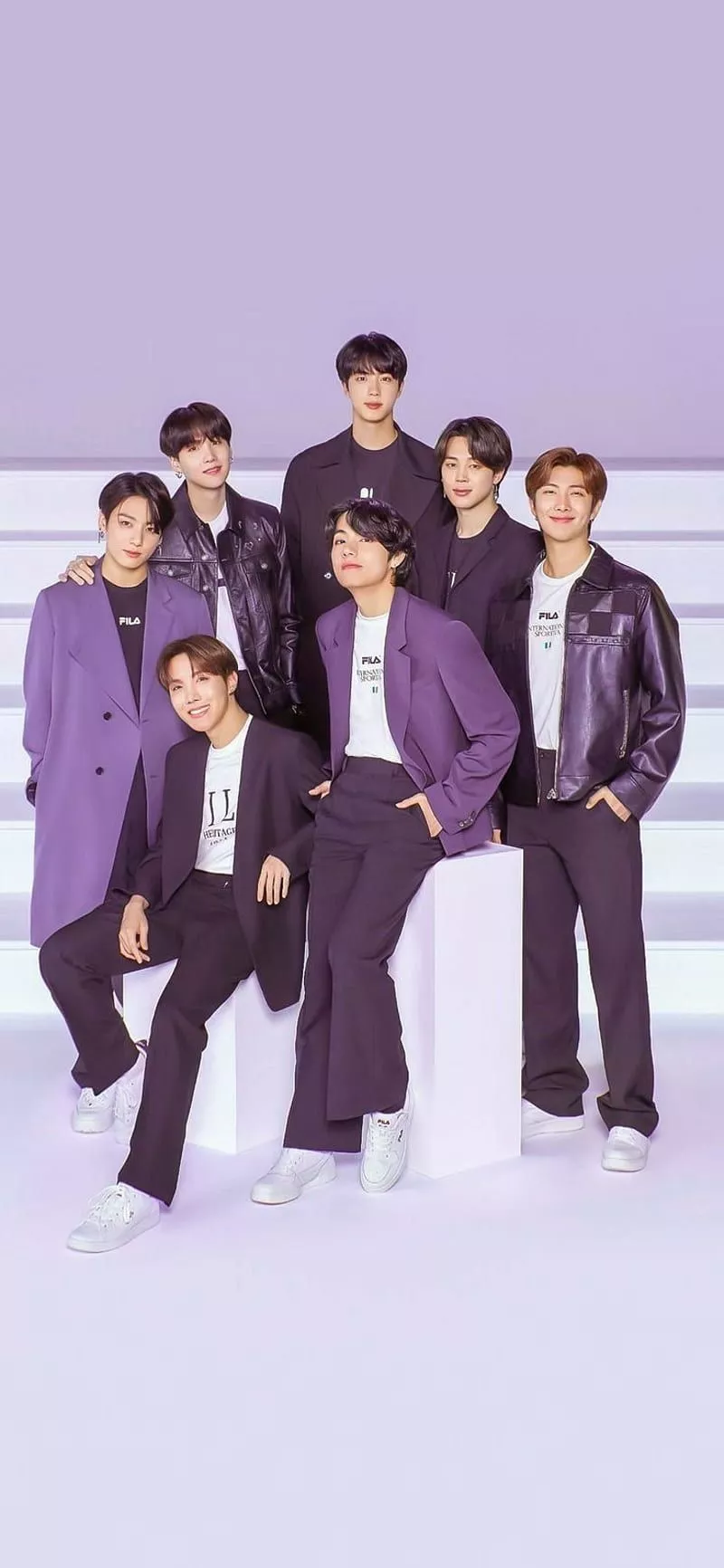 BTS group, ot7, HD phone wallpaper